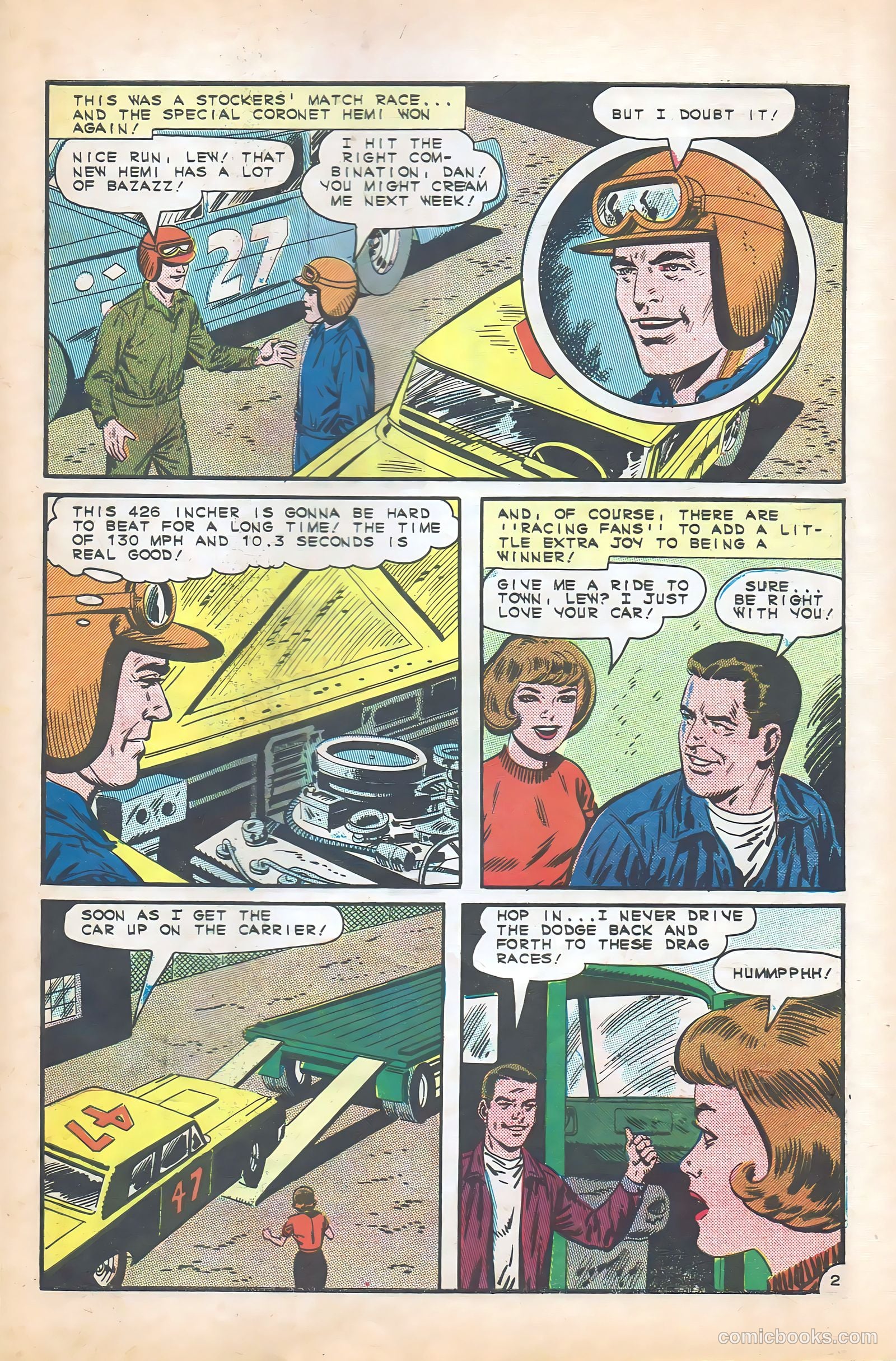 Dragstrip Hotrodders [Drag-Strip Hotrodders] #6 (1965) — page 31 of 36