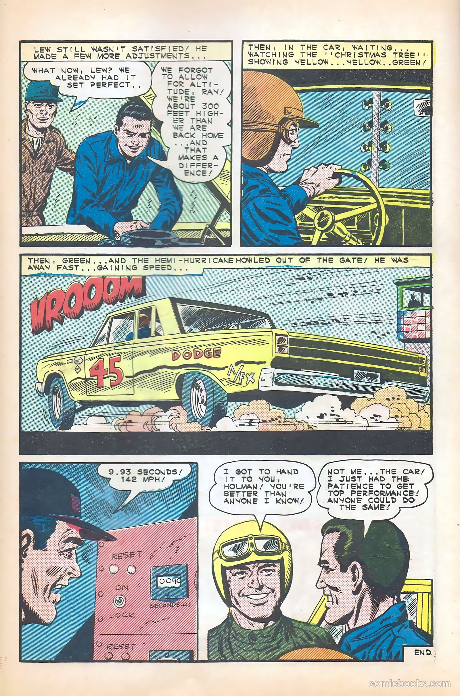Dragstrip Hotrodders [Drag-Strip Hotrodders] #6 (1965) — page 33 of 36
