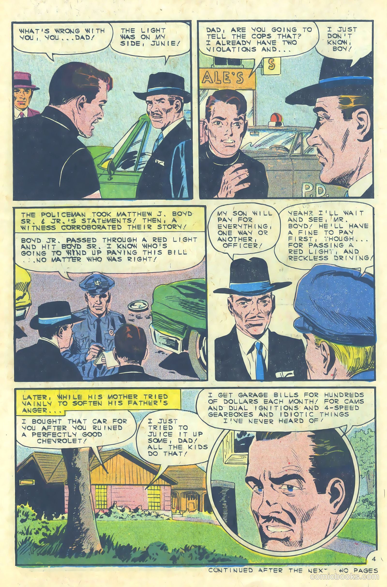 Dragstrip Hotrodders [Drag-Strip Hotrodders] #8 (1966) — page 6 of 36