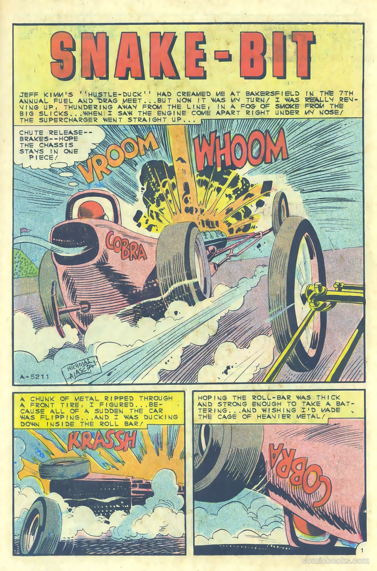 Dragstrip Hotrodders [Drag-Strip Hotrodders] #8 (1966) — page 15 of 36