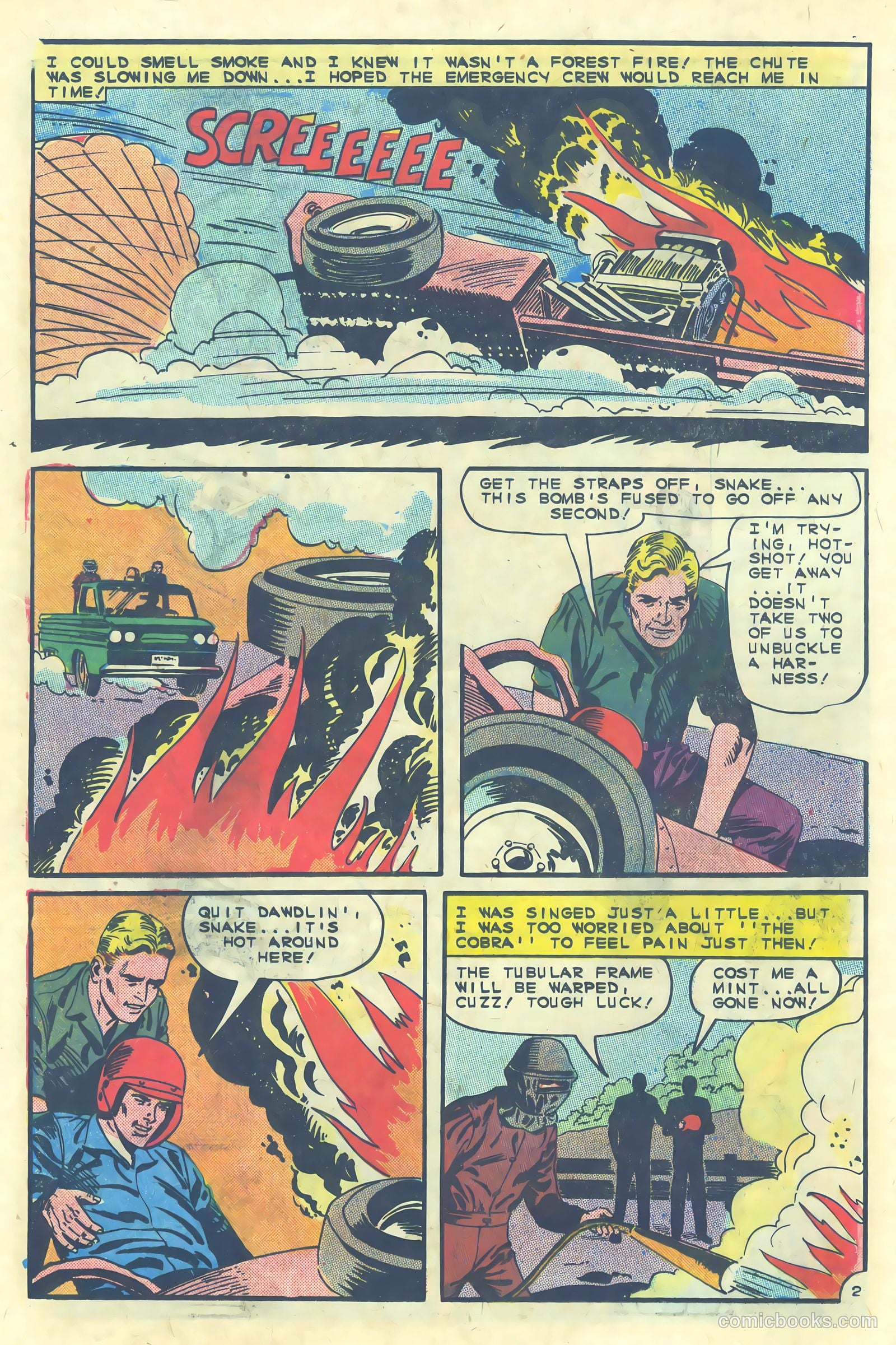Dragstrip Hotrodders [Drag-Strip Hotrodders] #8 (1966) — page 16 of 36