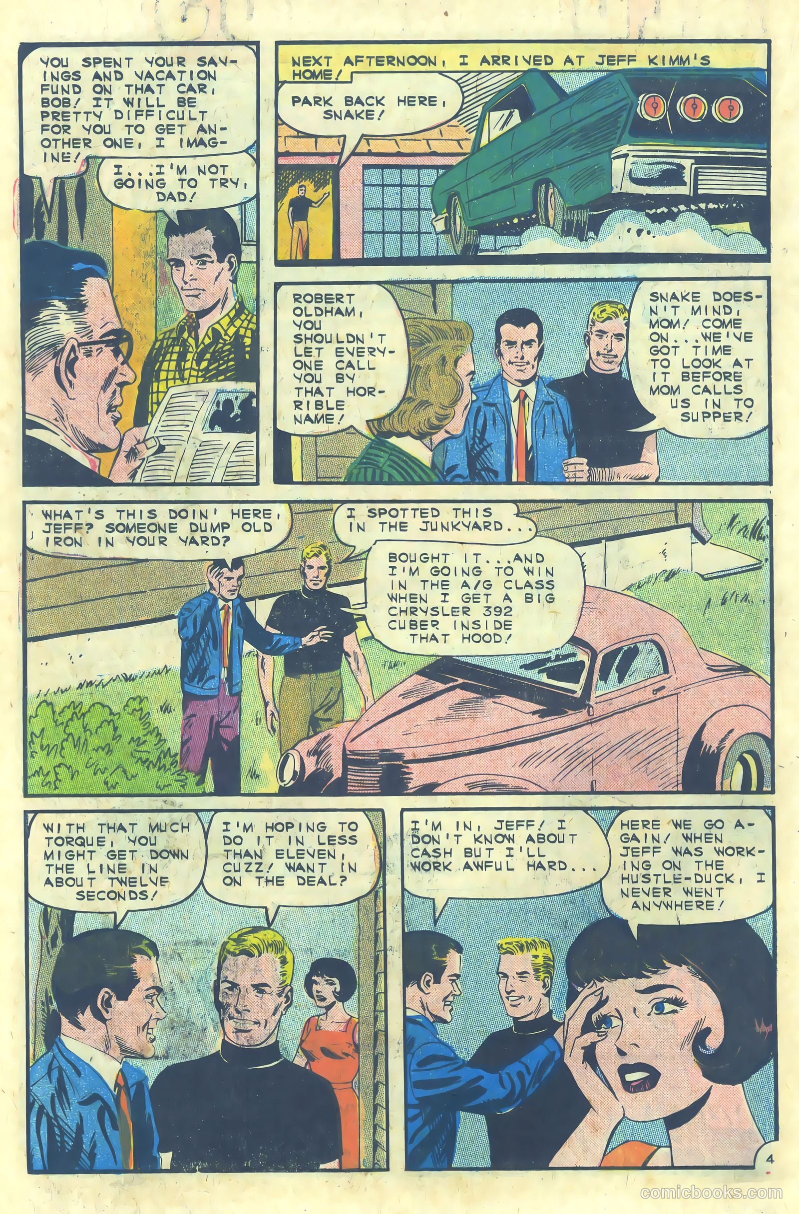 Dragstrip Hotrodders [Drag-Strip Hotrodders] #8 (1966) — page 18 of 36