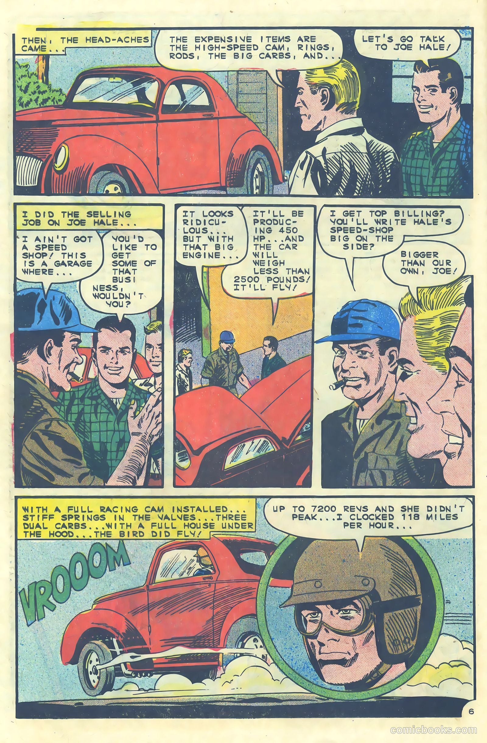 Dragstrip Hotrodders [Drag-Strip Hotrodders] #8 (1966) — page 20 of 36