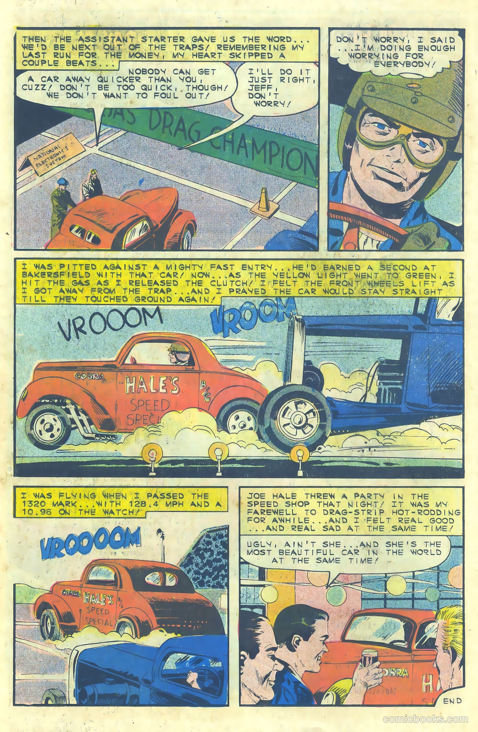 Dragstrip Hotrodders [Drag-Strip Hotrodders] #8 (1966) — page 22 of 36