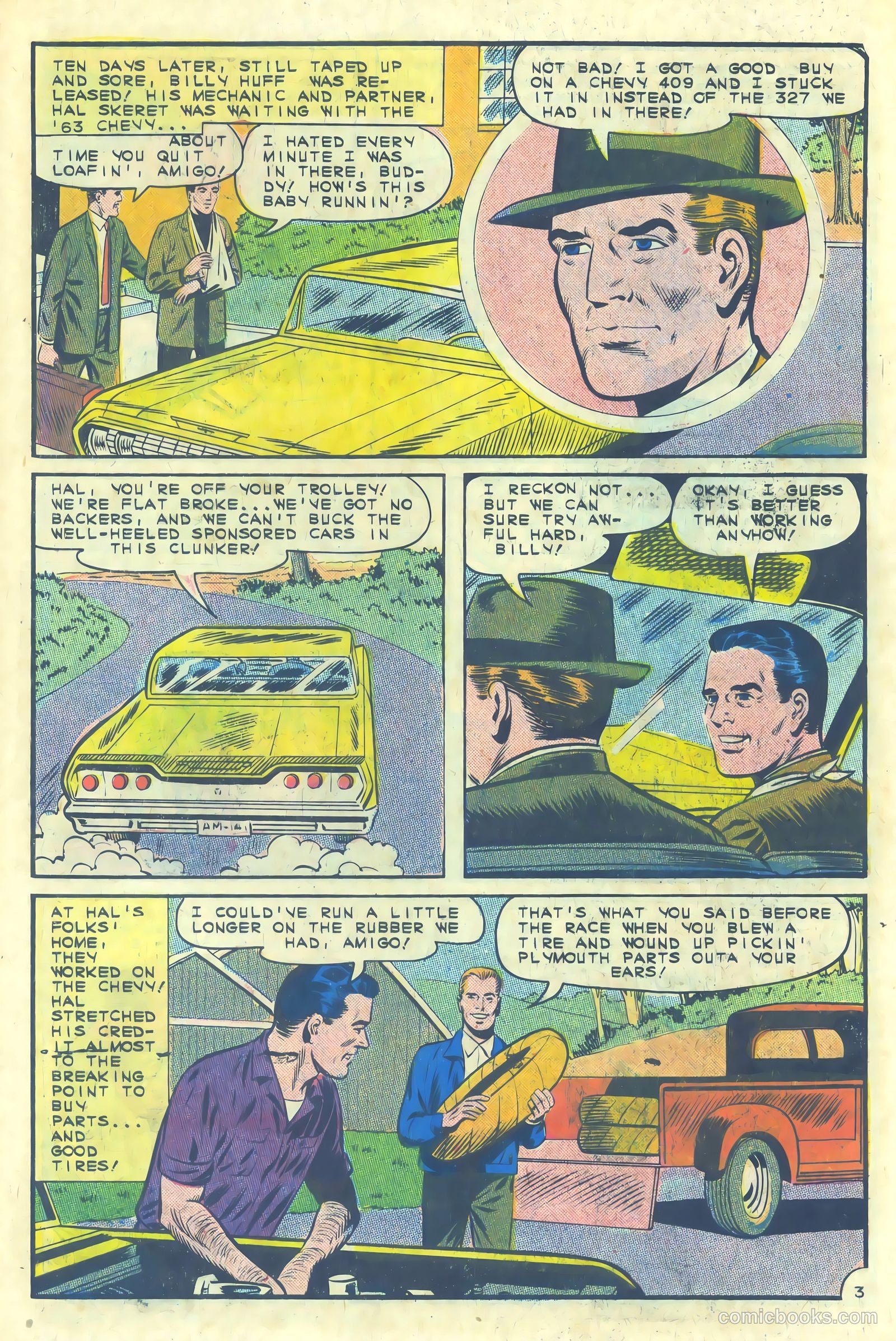 Dragstrip Hotrodders [Drag-Strip Hotrodders] #8 (1966) — page 27 of 36