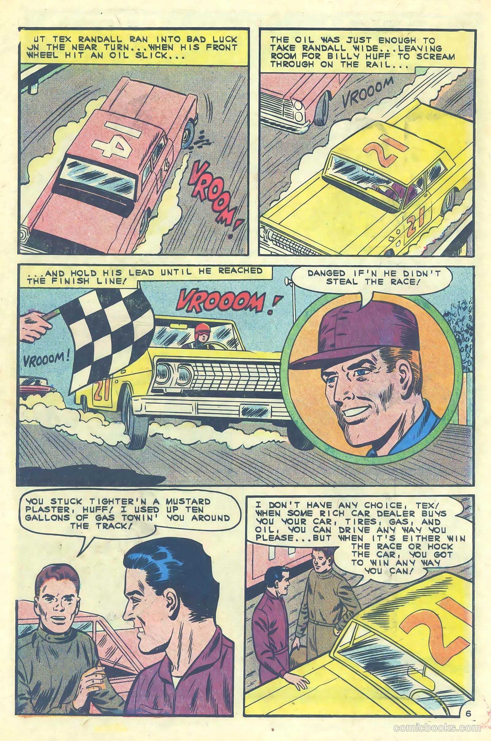 Dragstrip Hotrodders [Drag-Strip Hotrodders] #8 (1966) — page 32 of 36