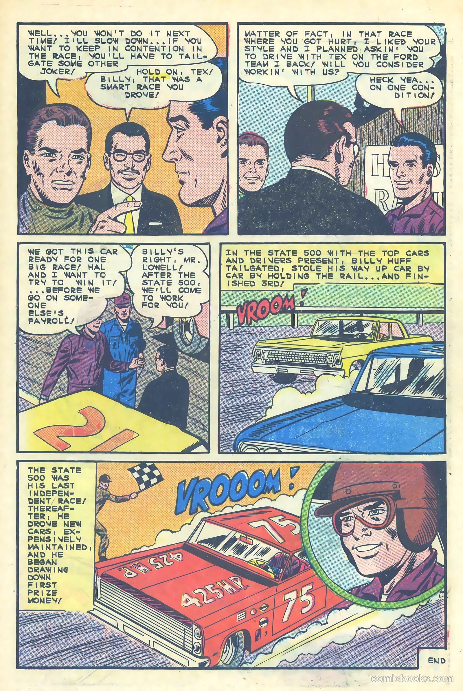 Dragstrip Hotrodders [Drag-Strip Hotrodders] #8 (1966) — page 33 of 36