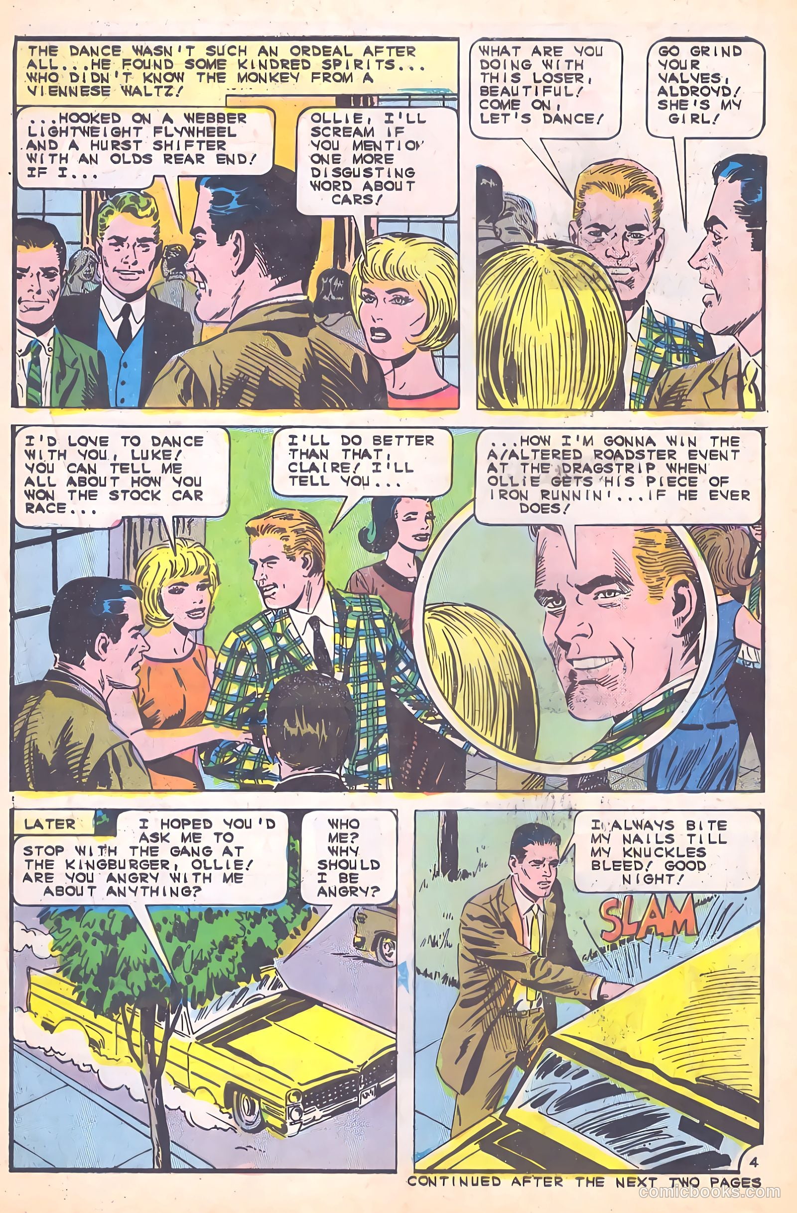 Dragstrip Hotrodders [Drag-Strip Hotrodders] #9 (1966) — page 6 of 36
