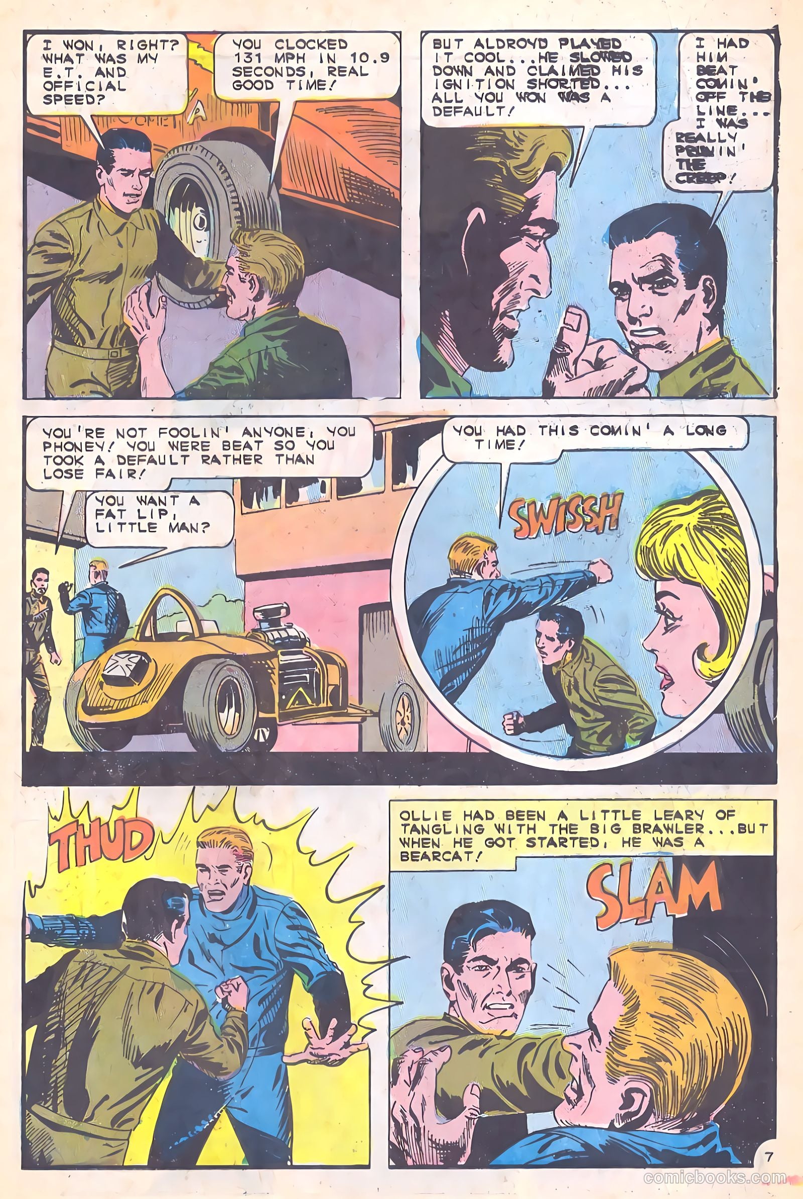 Dragstrip Hotrodders [Drag-Strip Hotrodders] #9 (1966) — page 11 of 36