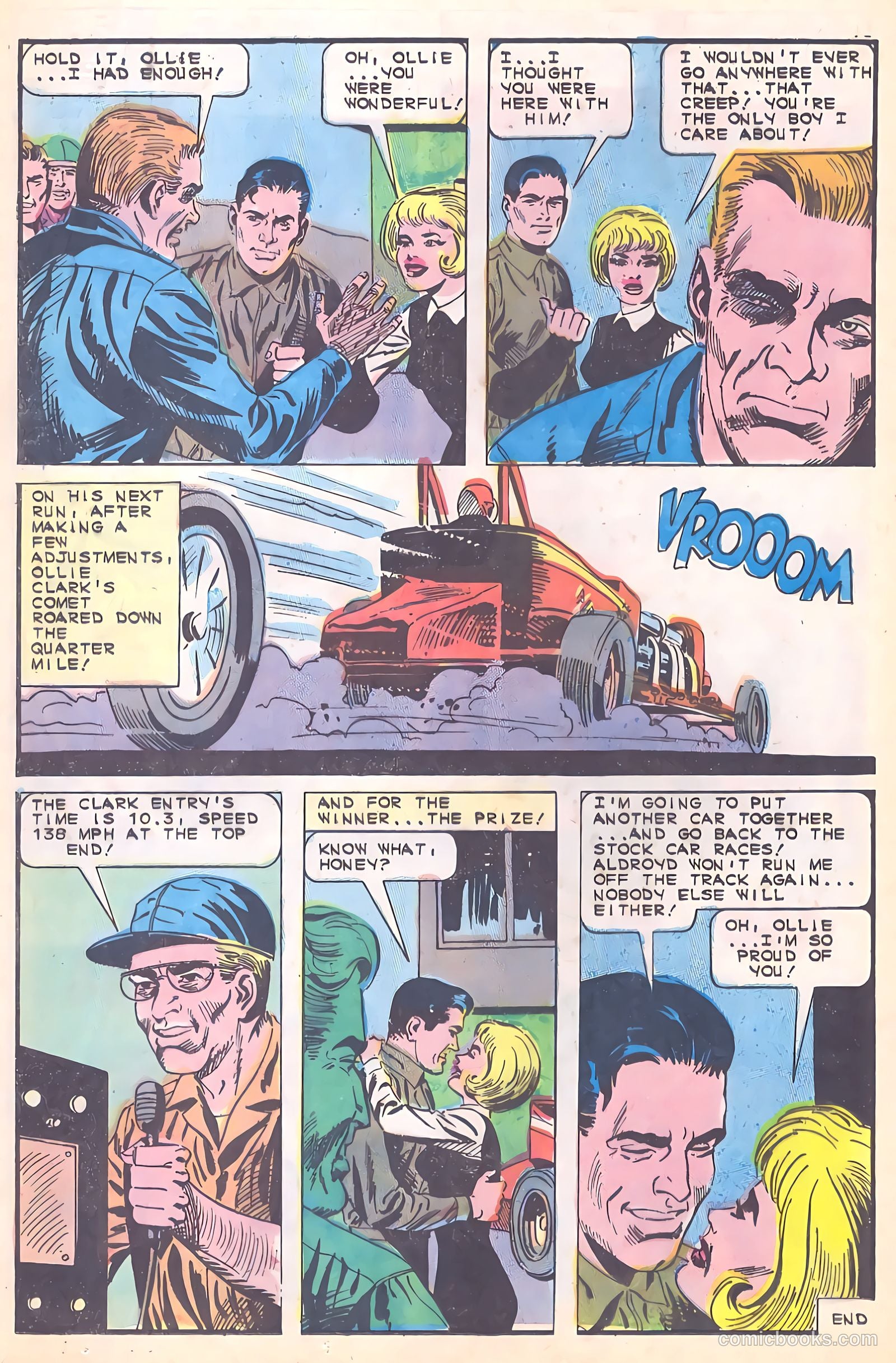 Dragstrip Hotrodders [Drag-Strip Hotrodders] #9 (1966) — page 12 of 36