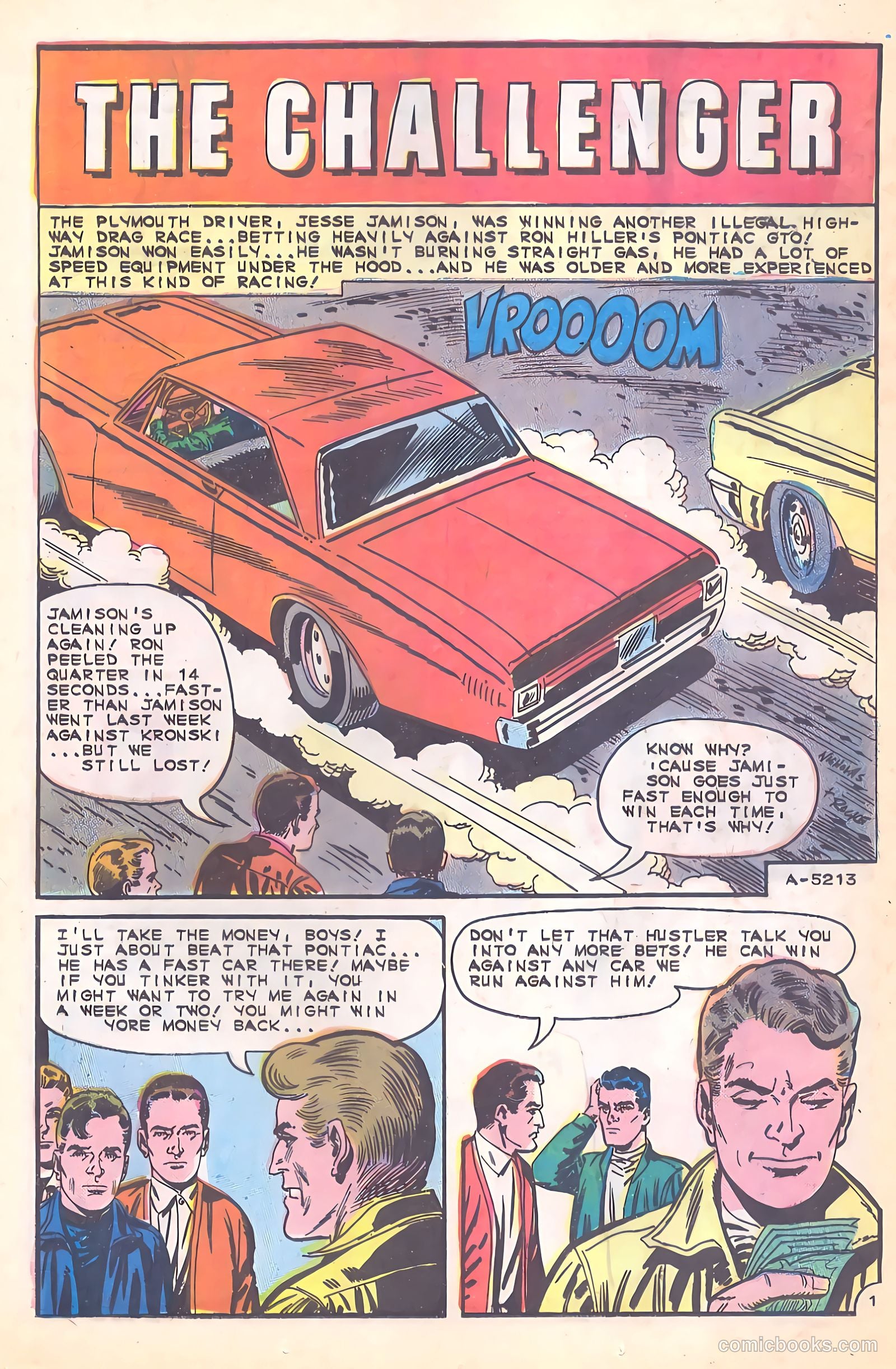 Dragstrip Hotrodders [Drag-Strip Hotrodders] #9 (1966) — page 25 of 36