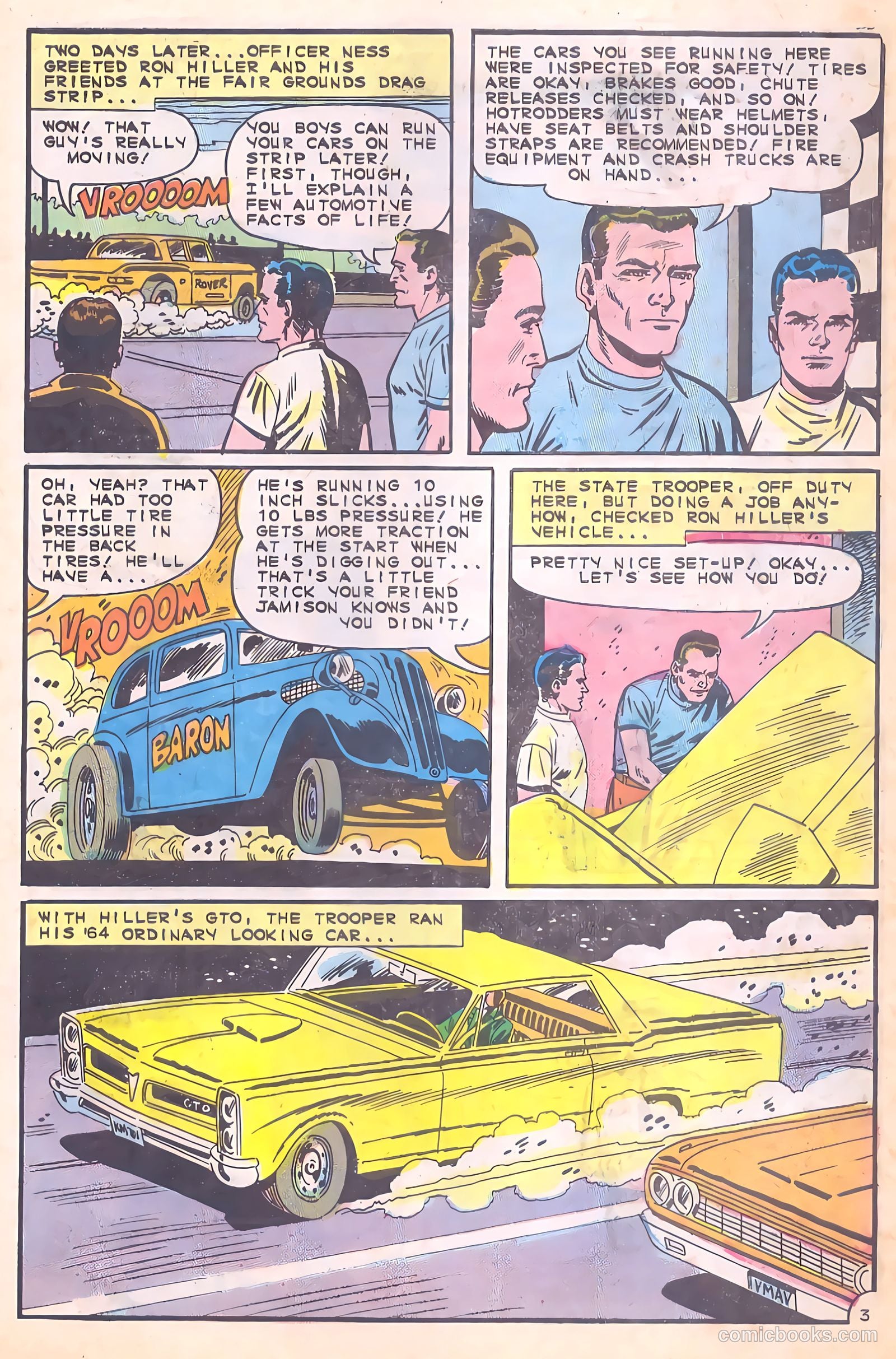 Dragstrip Hotrodders [Drag-Strip Hotrodders] #9 (1966) — page 27 of 36