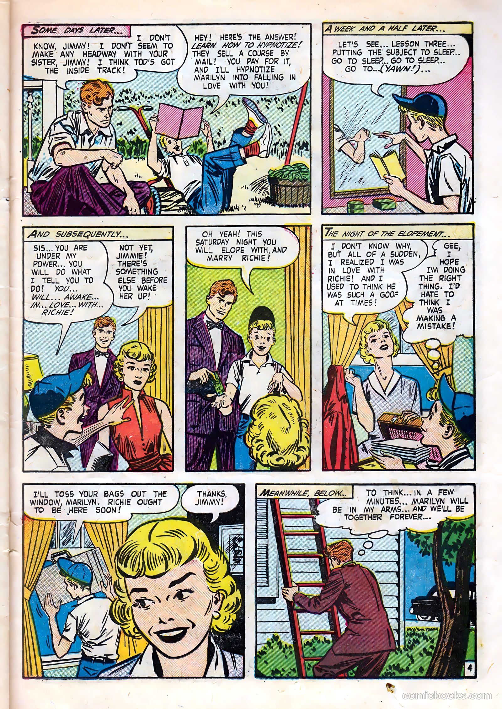 Dream Book of Love #3 (1954) — page 23 of 36