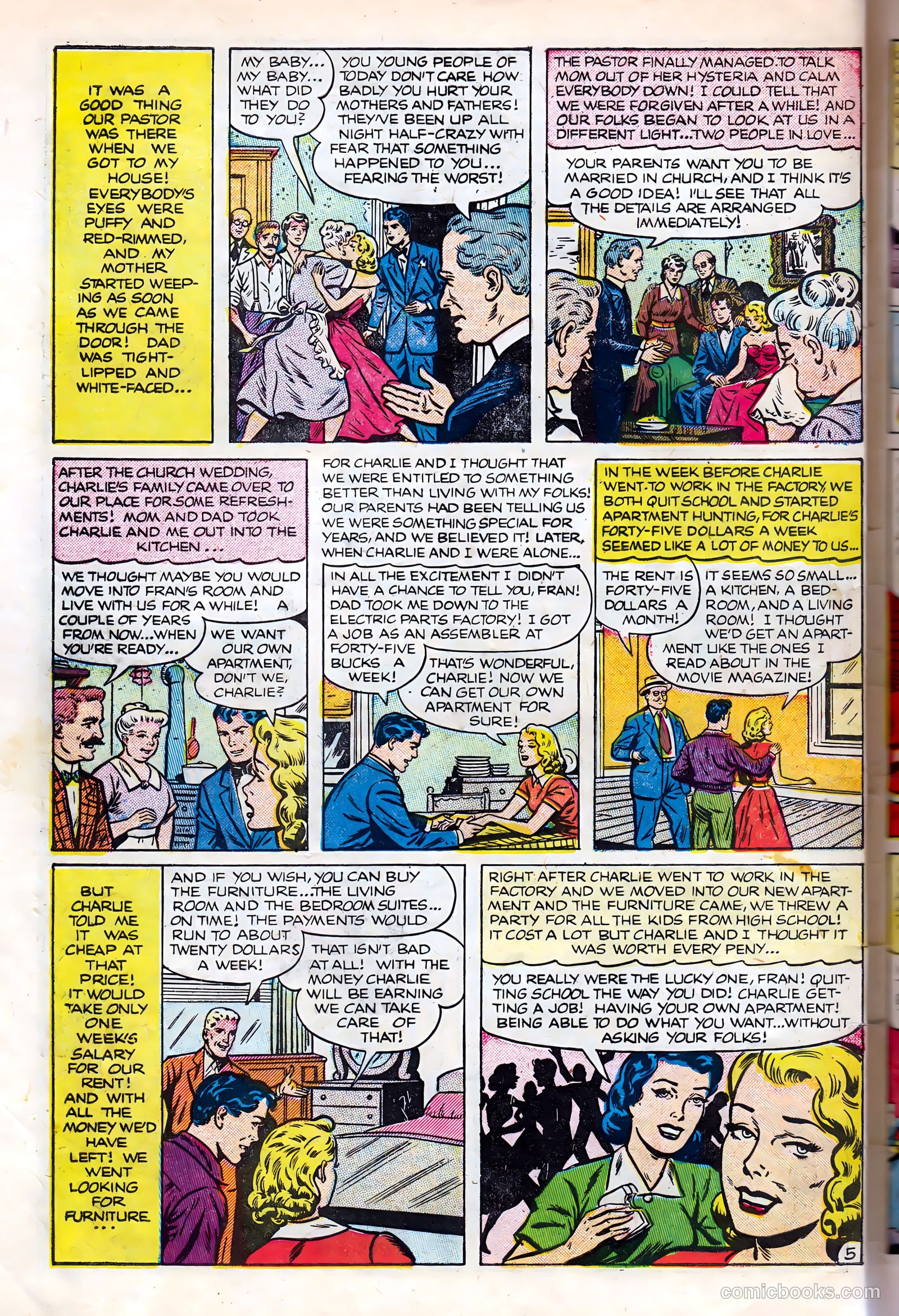 Dream Book of Love #3 (1954) — page 30 of 36