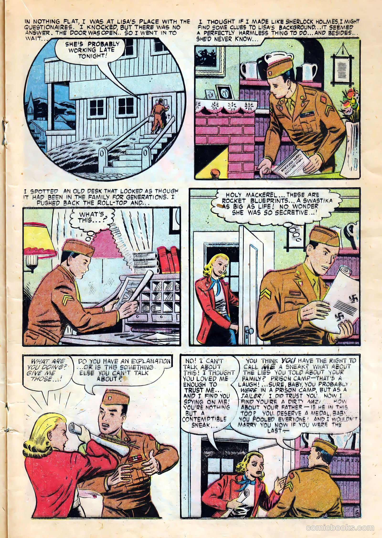 Dream Book of Romance #5 (1953) — page 17 of 36