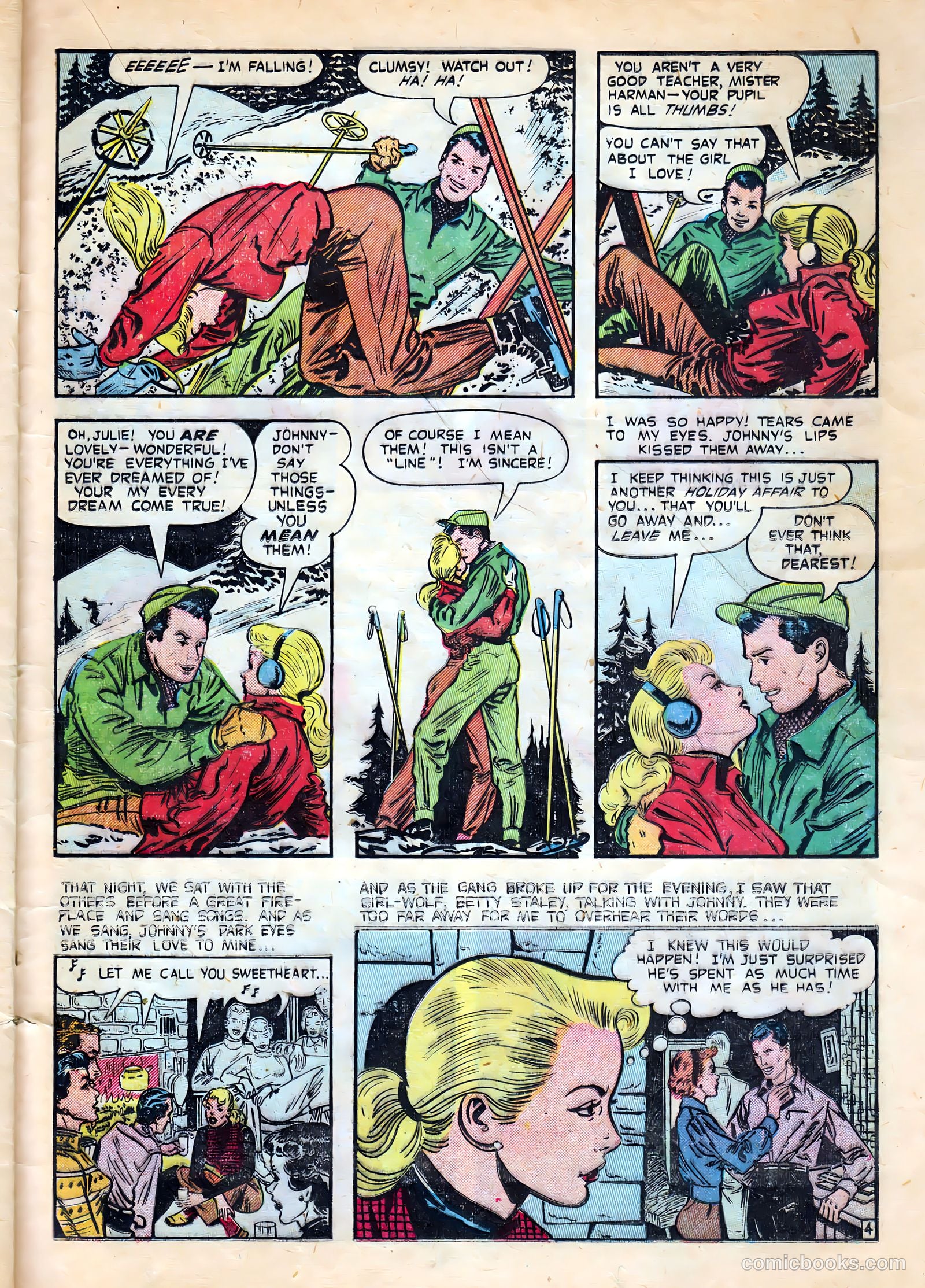 Dream Book of Romance #5 (1953) — page 23 of 36