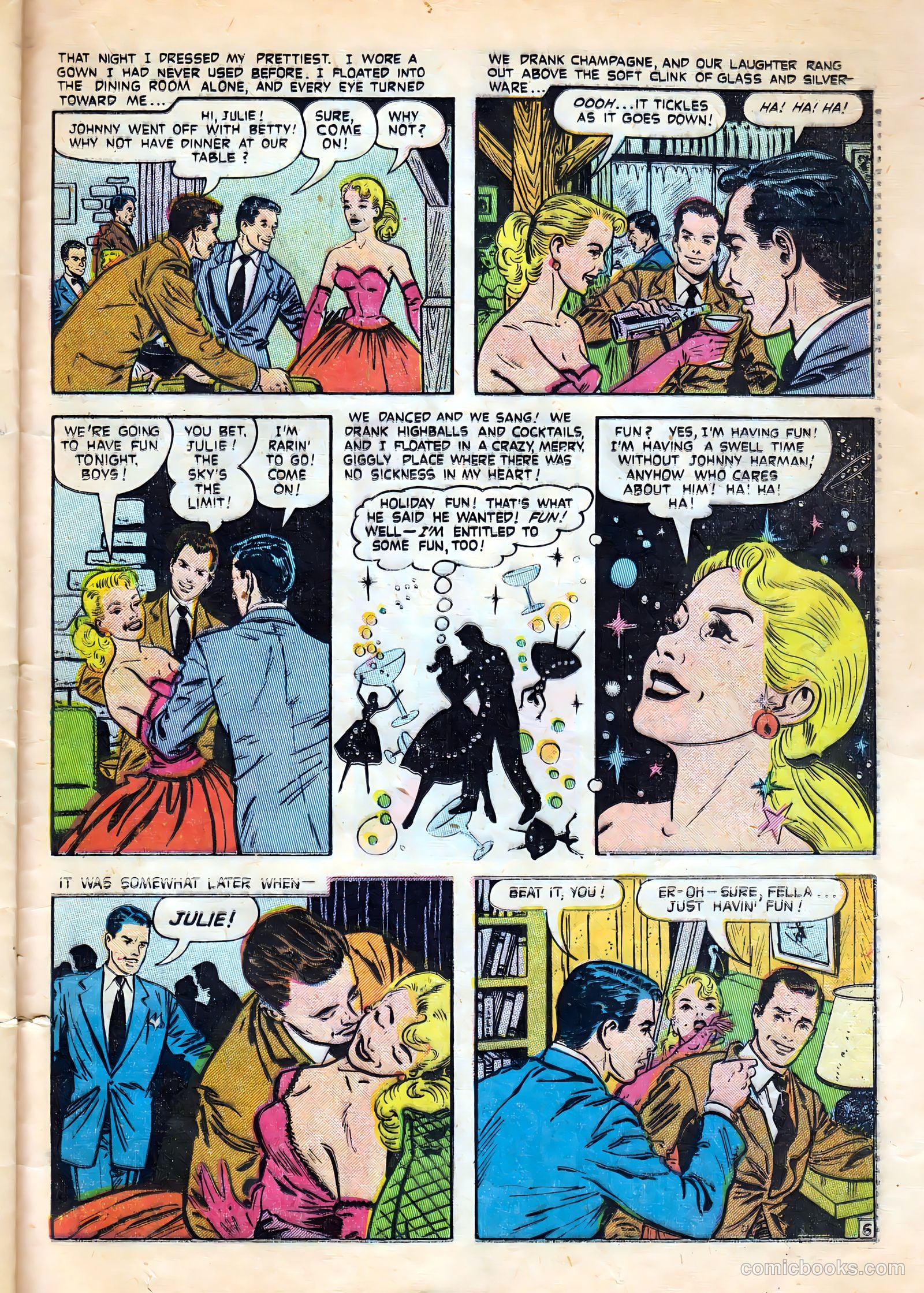Dream Book of Romance #5 (1953) — page 25 of 36