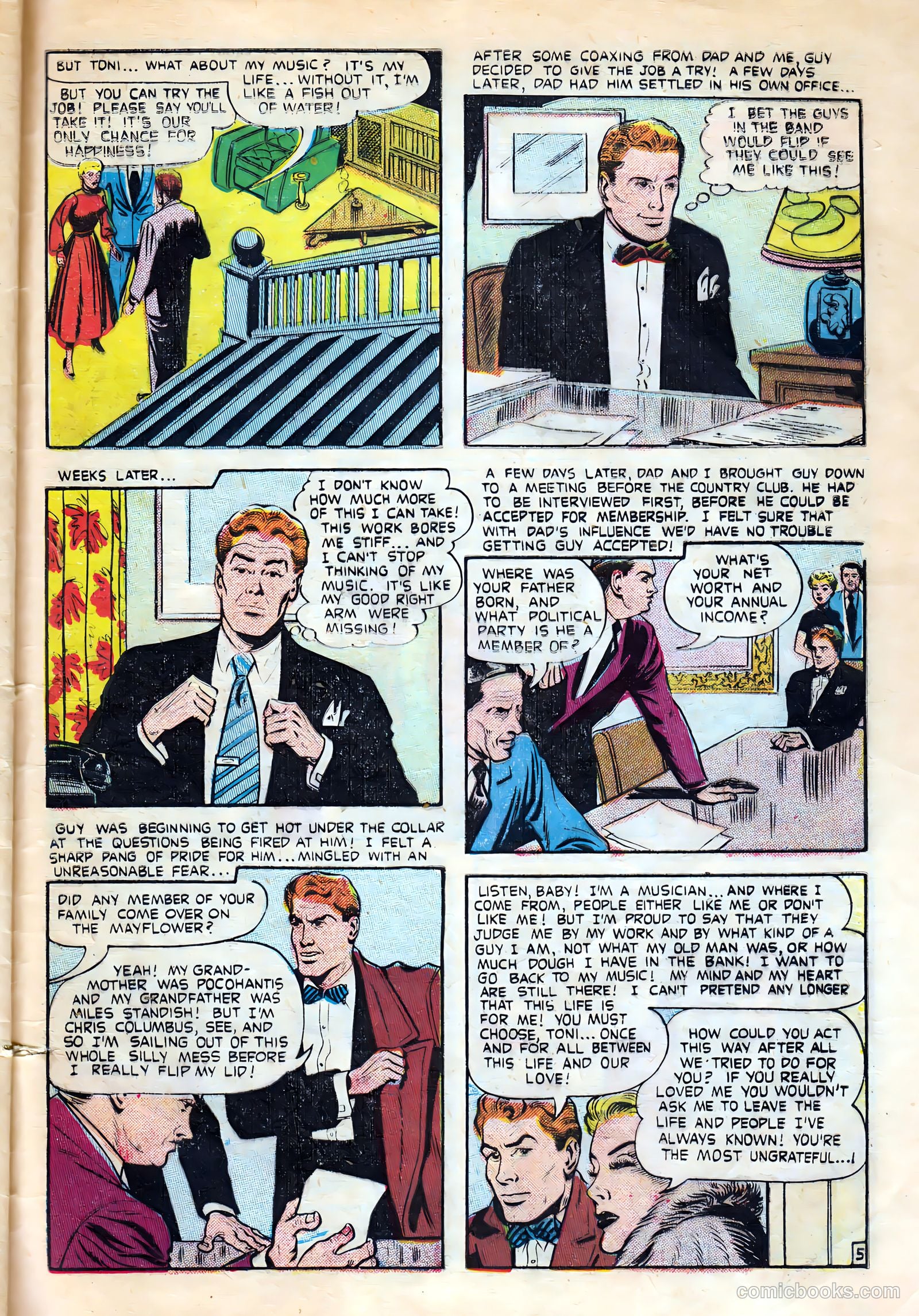 Dream Book of Romance #5 (1953) — page 31 of 36