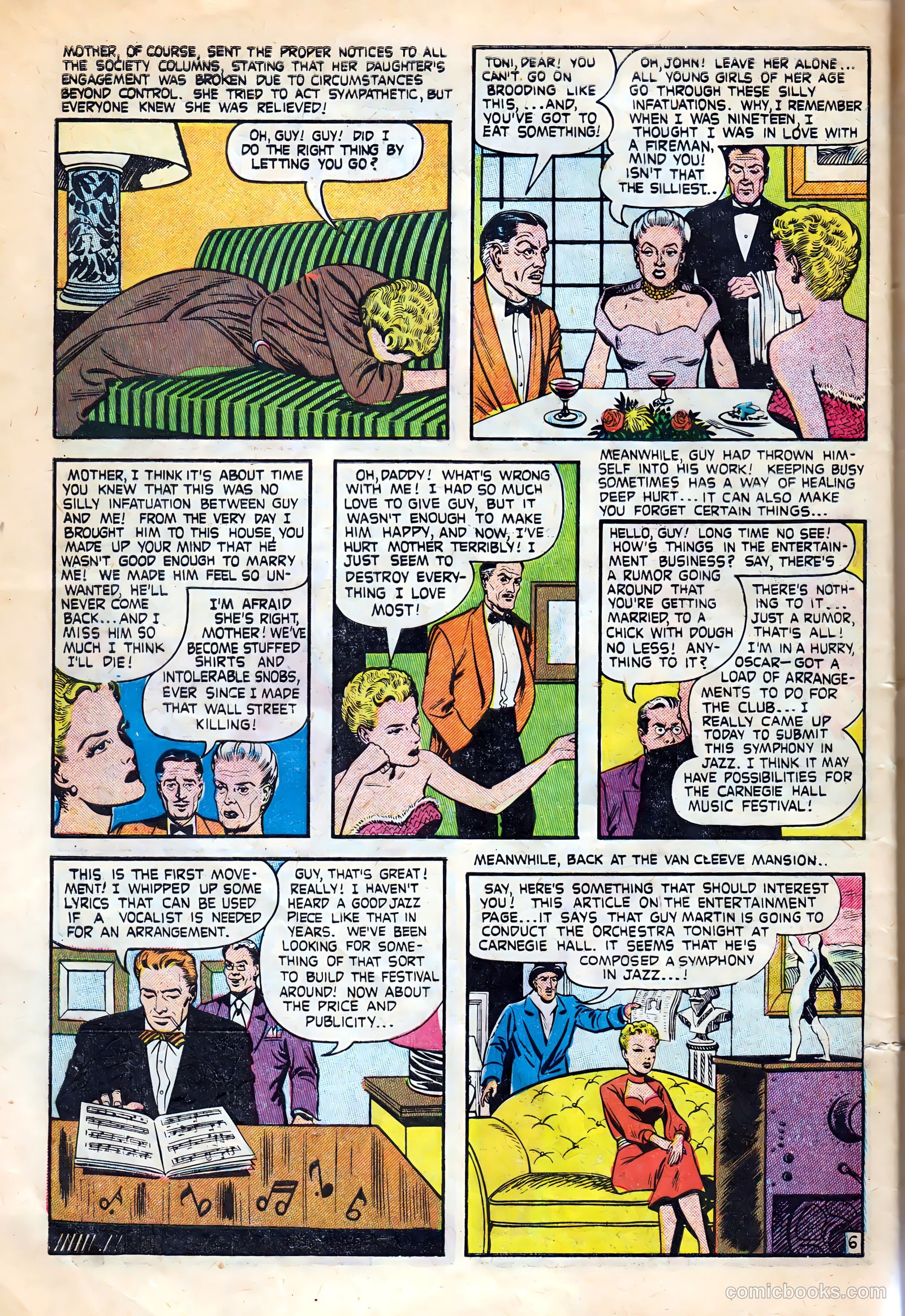 Dream Book of Romance #5 (1953) — page 32 of 36