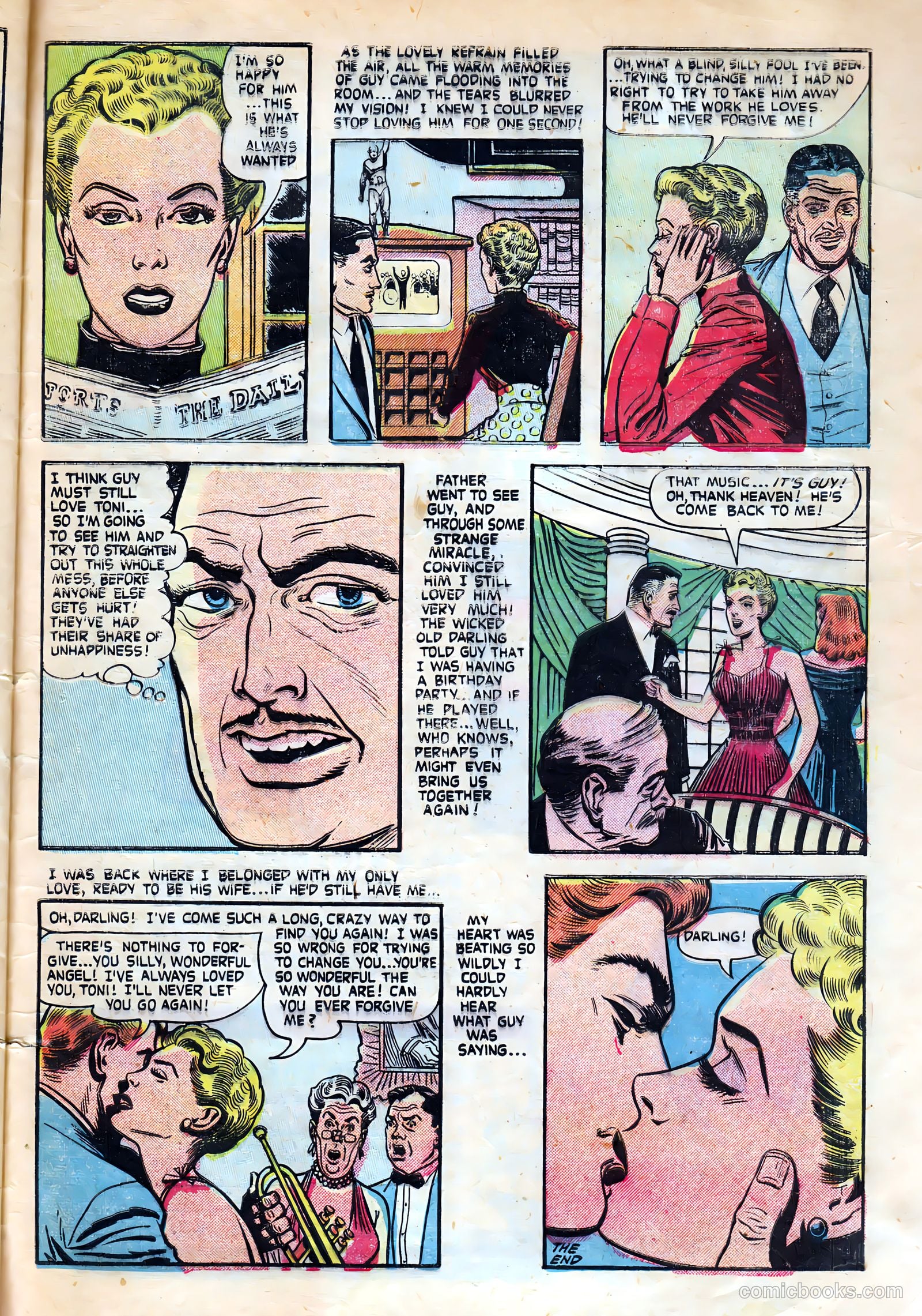 Dream Book of Romance #5 (1953) — page 33 of 36