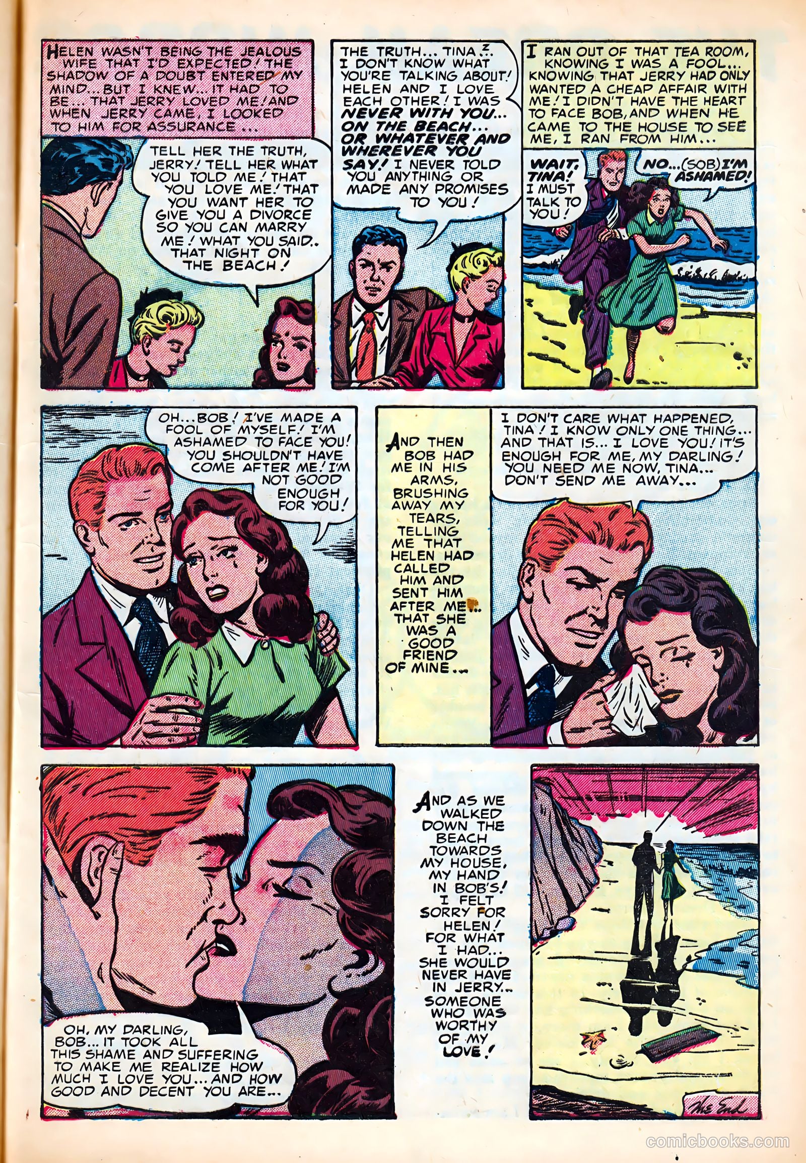 Dream Book of Romance #7 (1954) — page 9 of 36