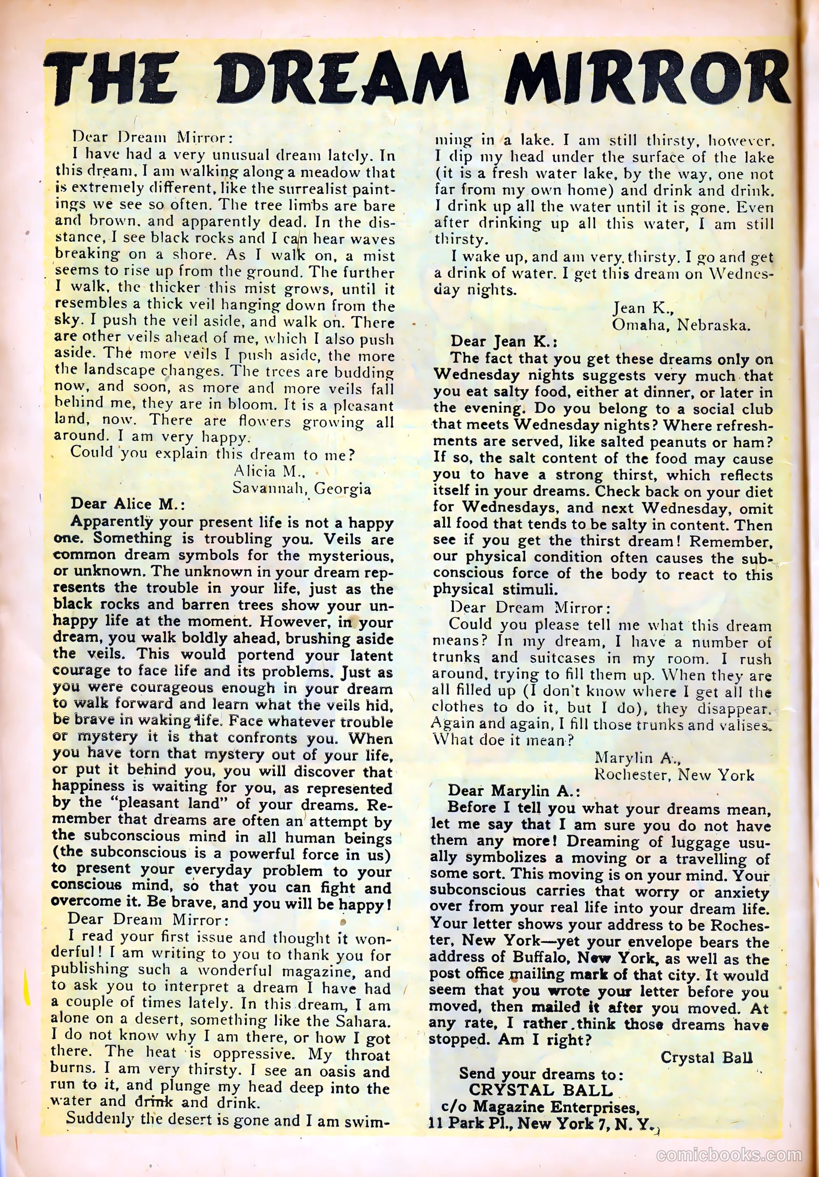 Dream Book of Romance #7 (1954) — page 10 of 36