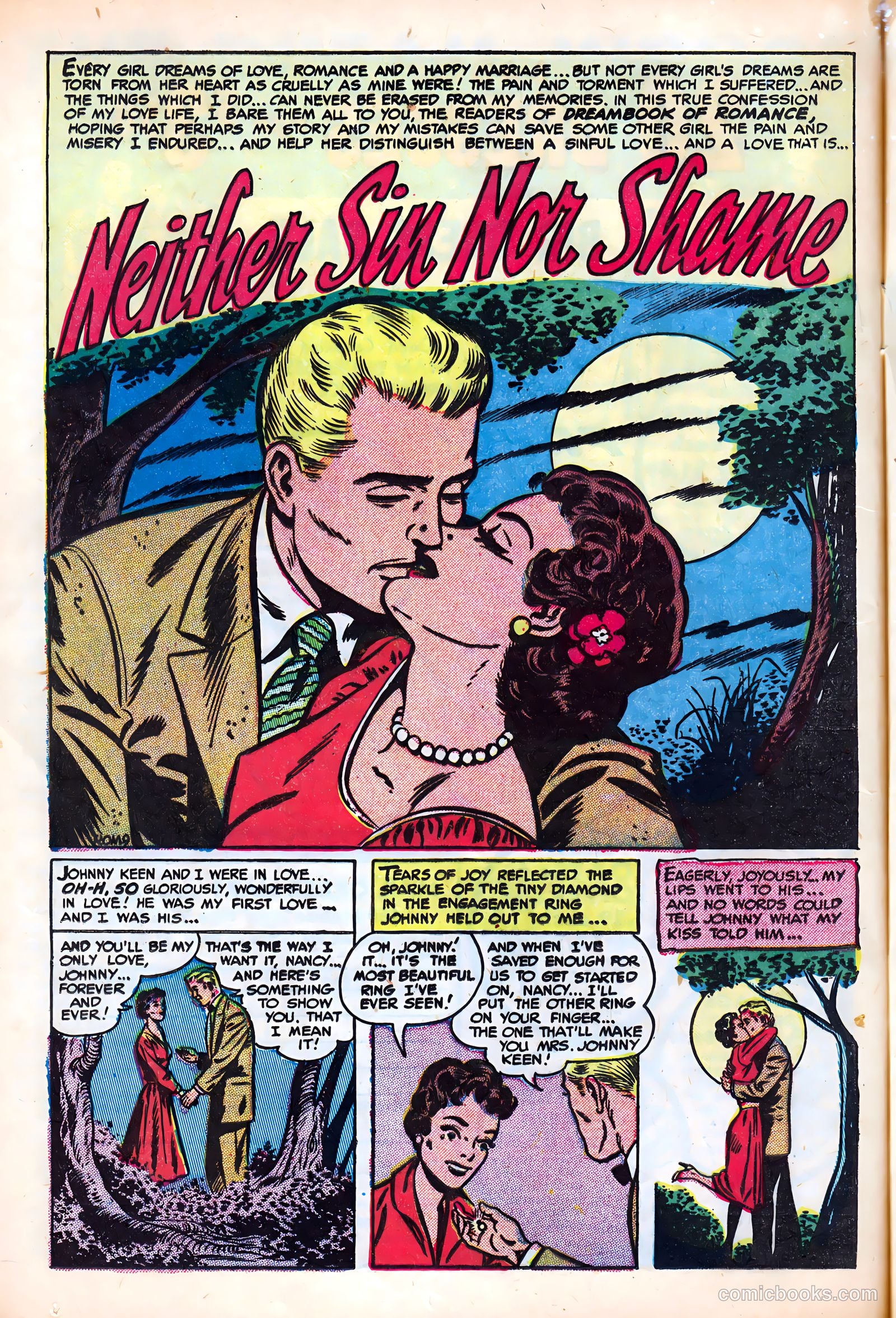 Dream Book of Romance #7 (1954) — page 12 of 36