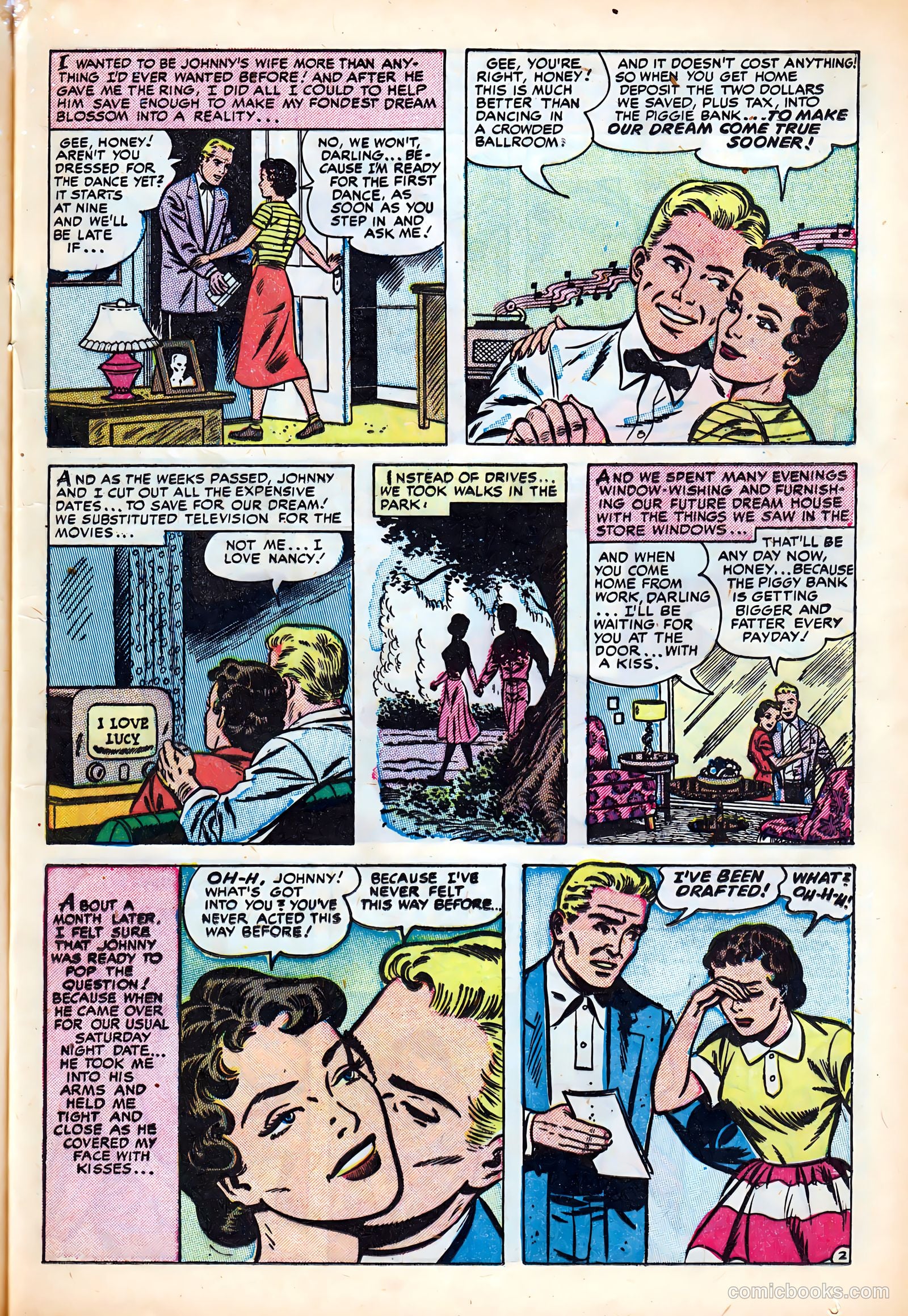 Dream Book of Romance #7 (1954) — page 13 of 36
