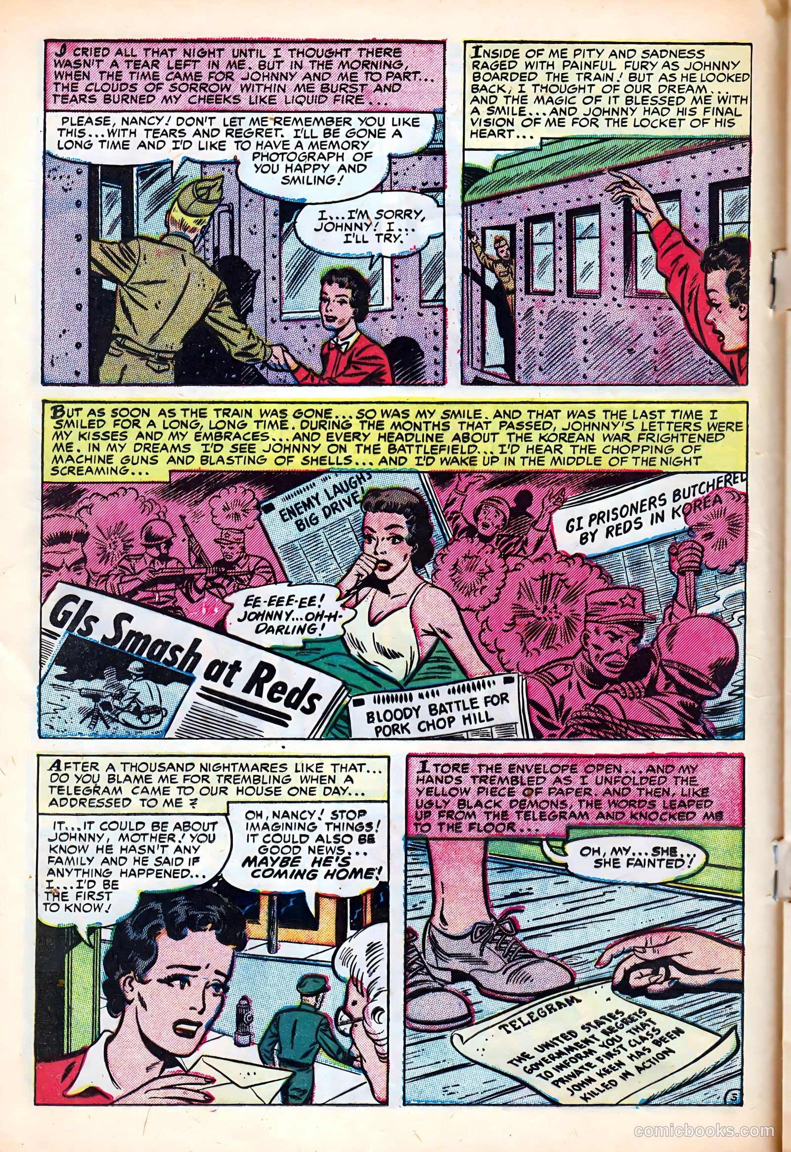 Dream Book of Romance #7 (1954) — page 16 of 36