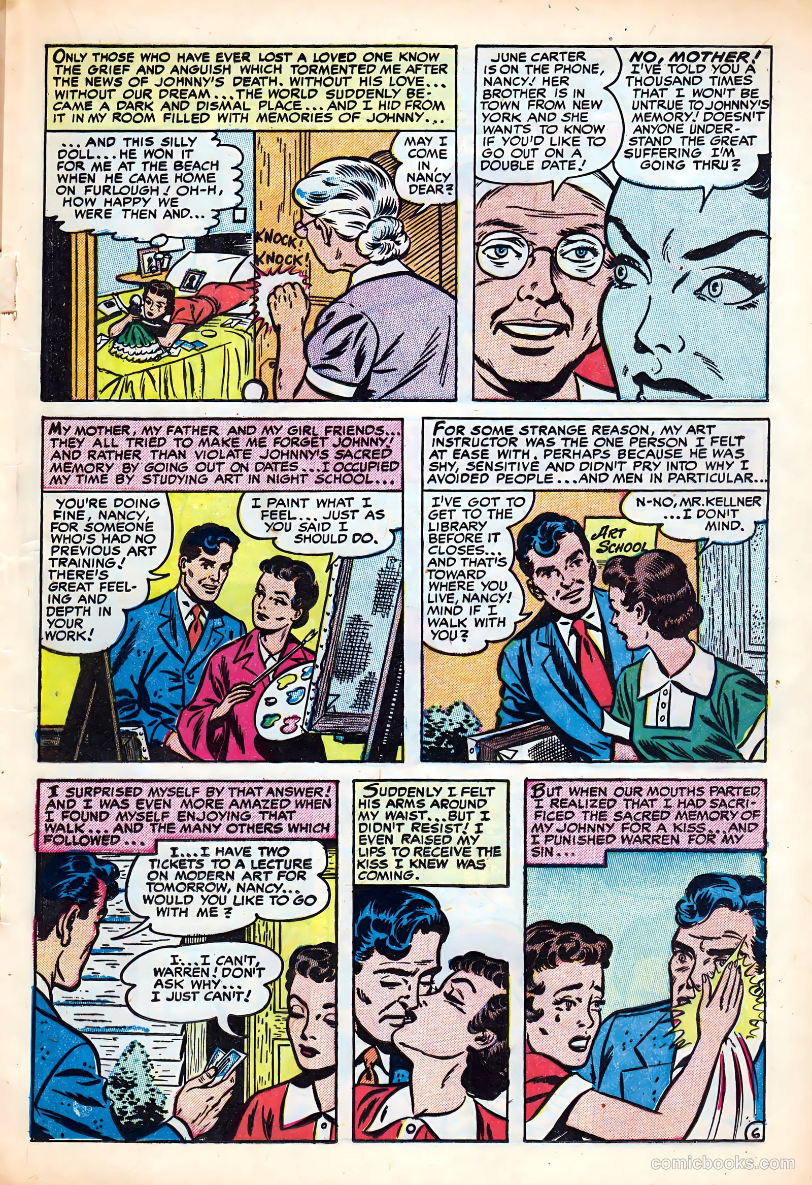 Dream Book of Romance #7 (1954) — page 17 of 36