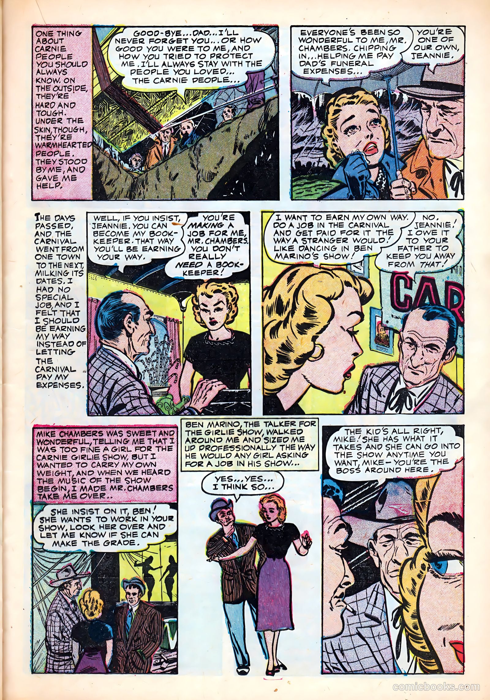 Dream Book of Romance #7 (1954) — page 21 of 36