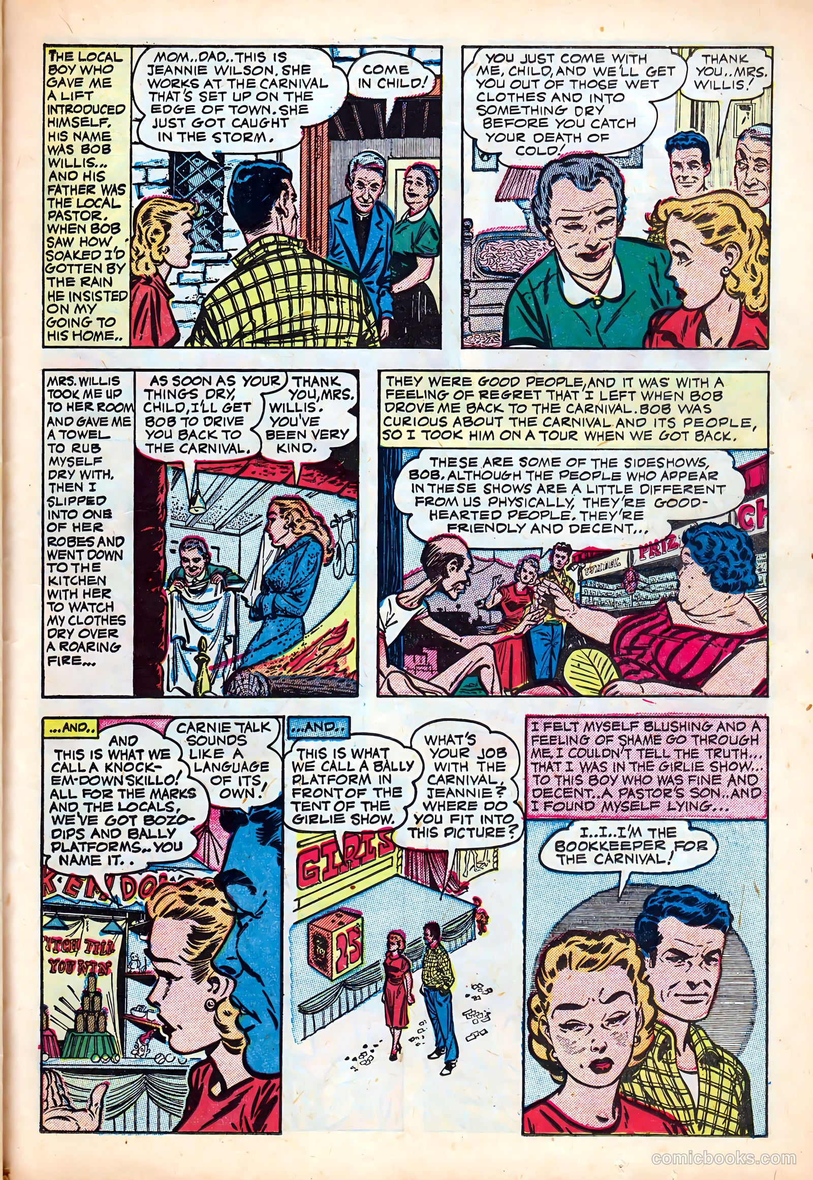 Dream Book of Romance #7 (1954) — page 23 of 36