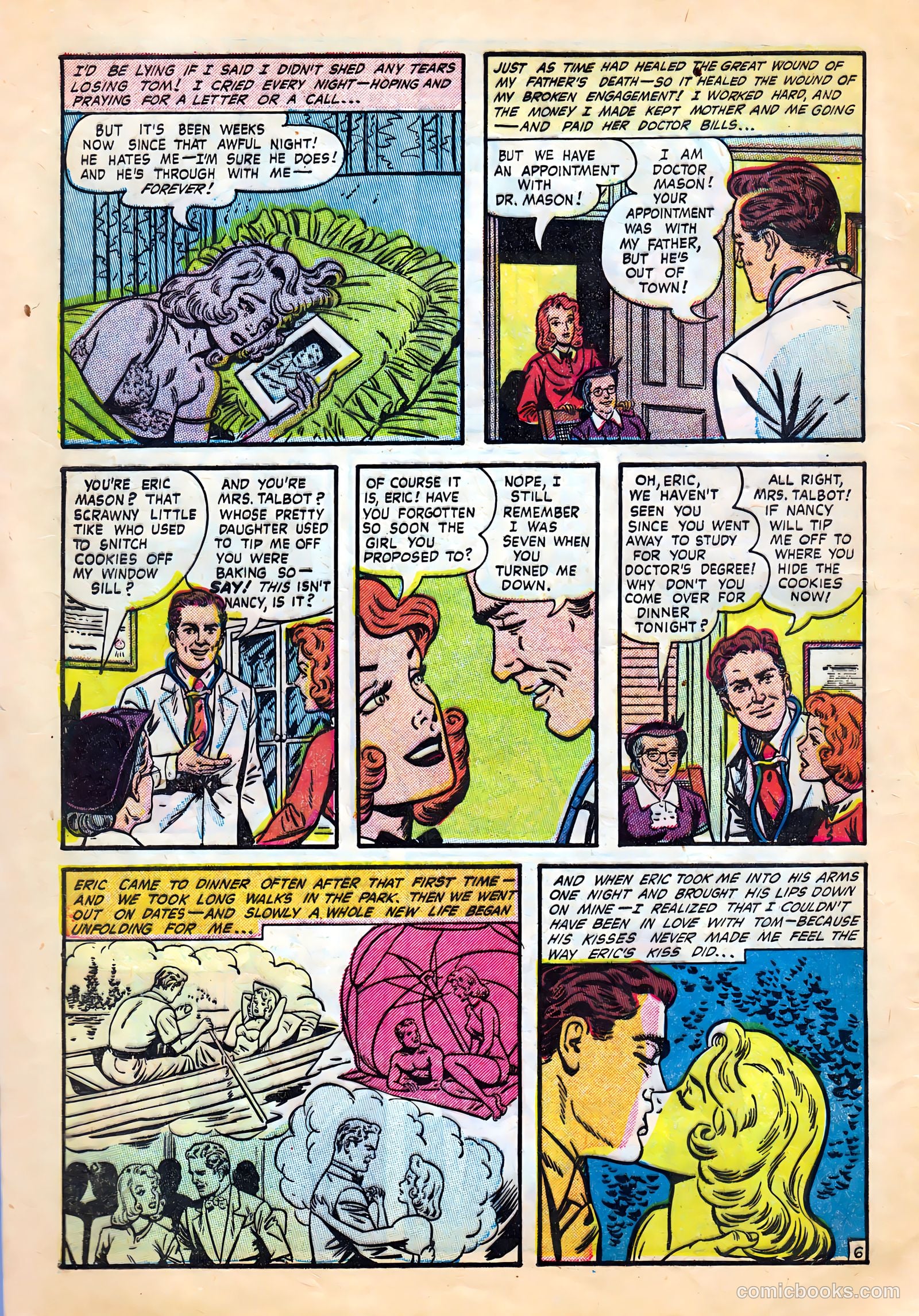 Dream Book of Romance #8 (1954) — page 8 of 36