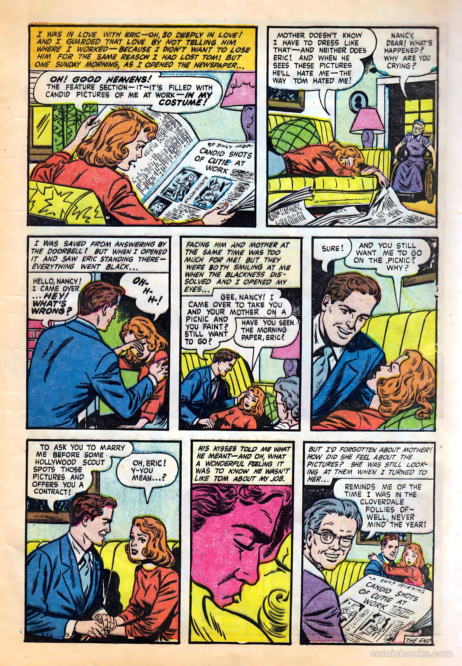 Dream Book of Romance #8 (1954) — page 9 of 36
