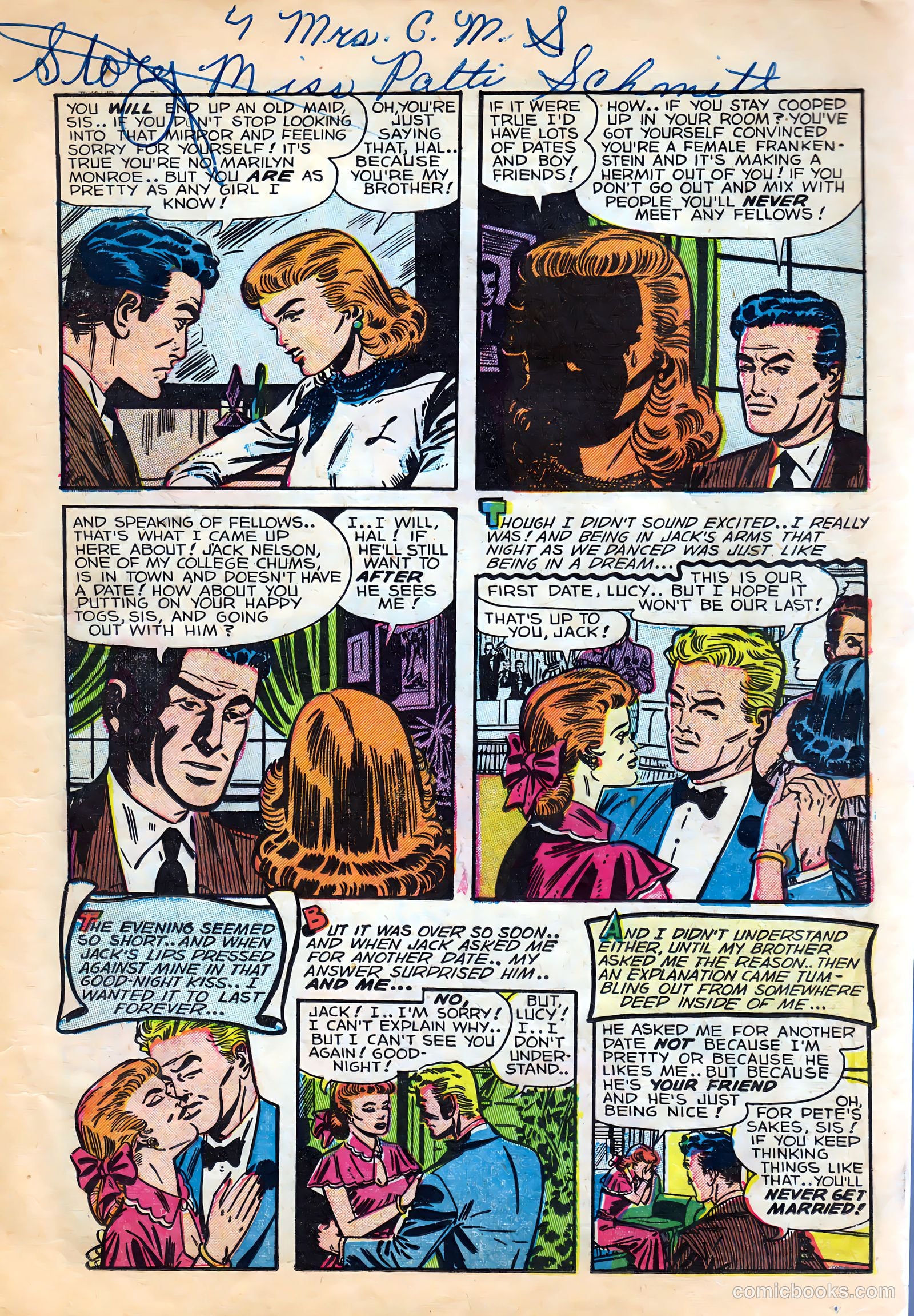 Dream Book of Romance #8 (1954) — page 11 of 36