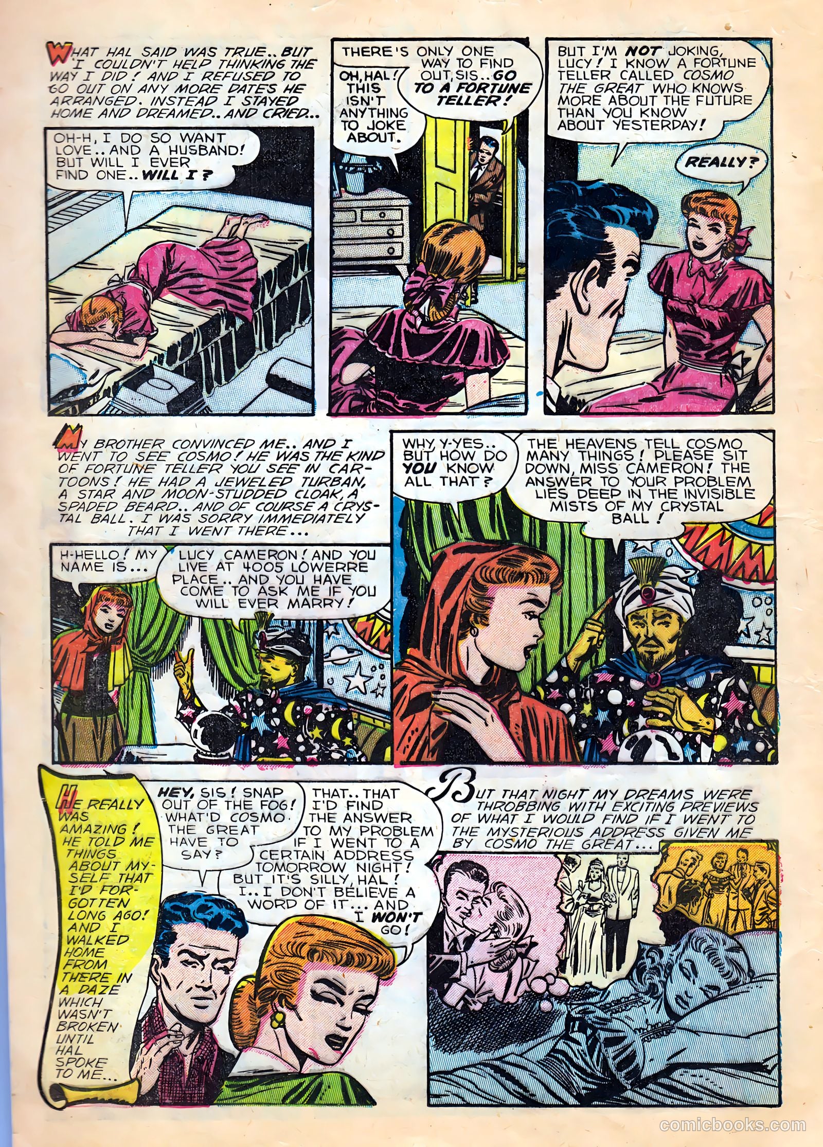 Dream Book of Romance #8 (1954) — page 12 of 36