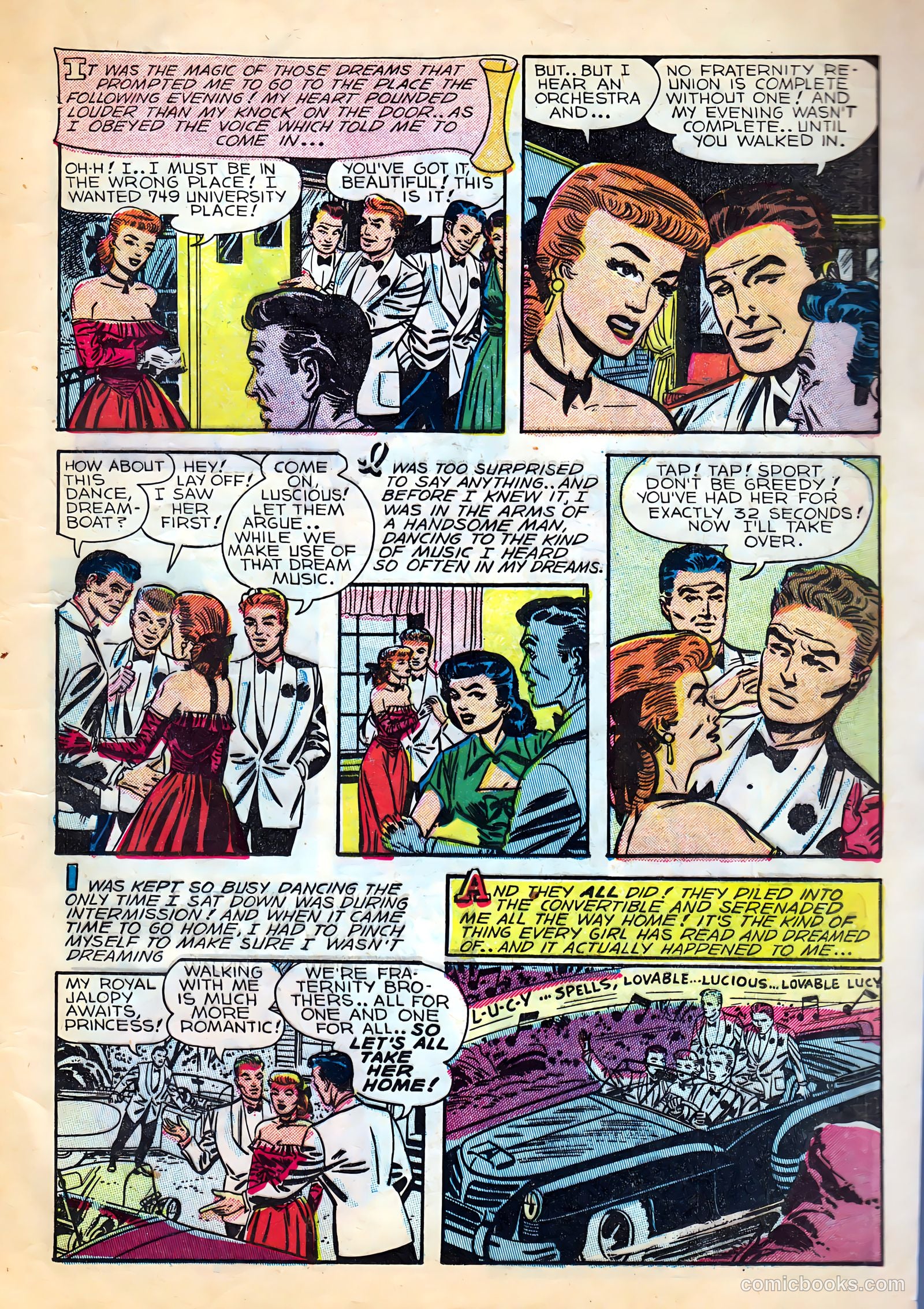 Dream Book of Romance #8 (1954) — page 13 of 36