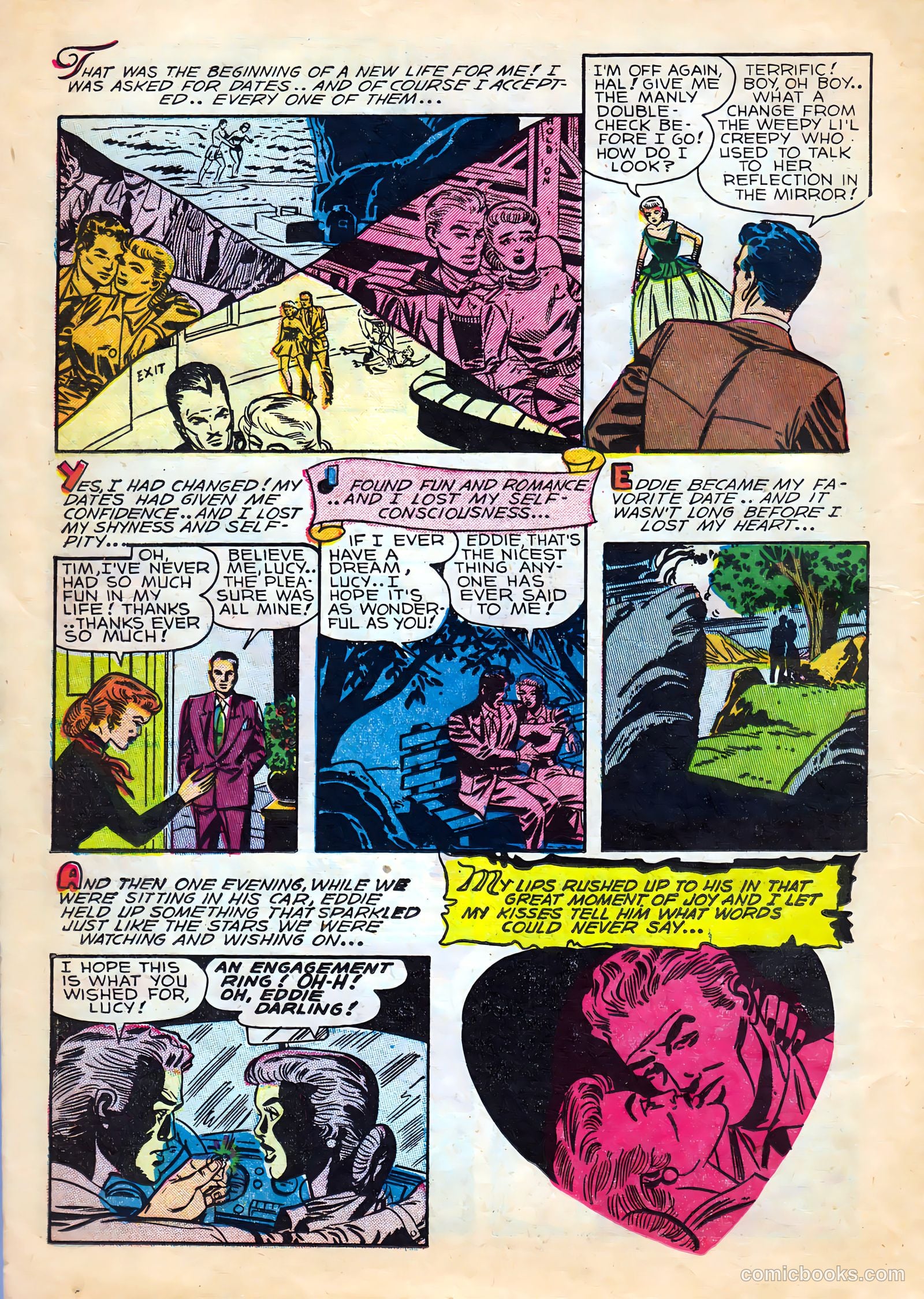 Dream Book of Romance #8 (1954) — page 14 of 36