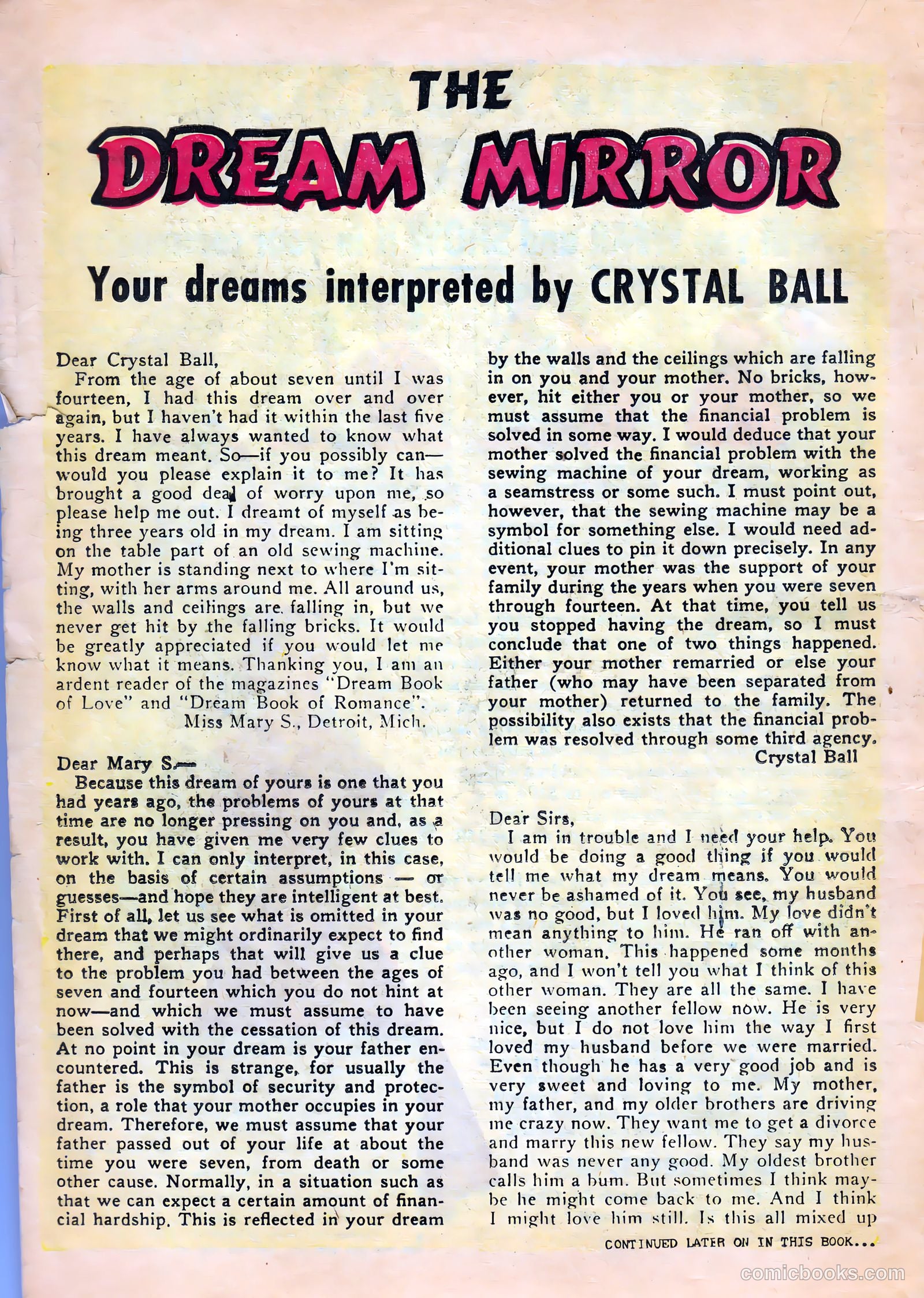 Dream Book of Romance #8 (1954) — page 18 of 36