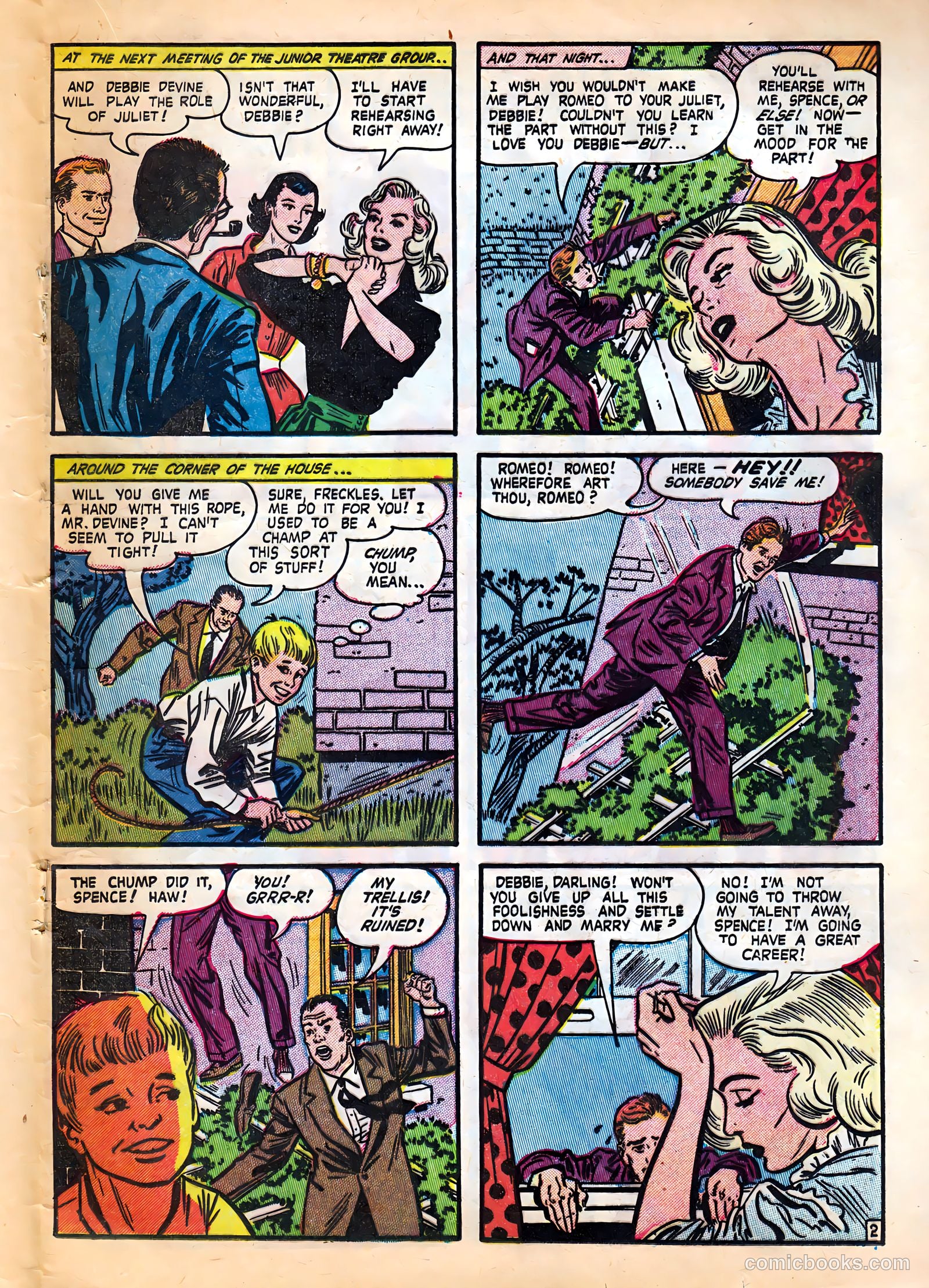 Dream Book of Romance #8 (1954) — page 21 of 36