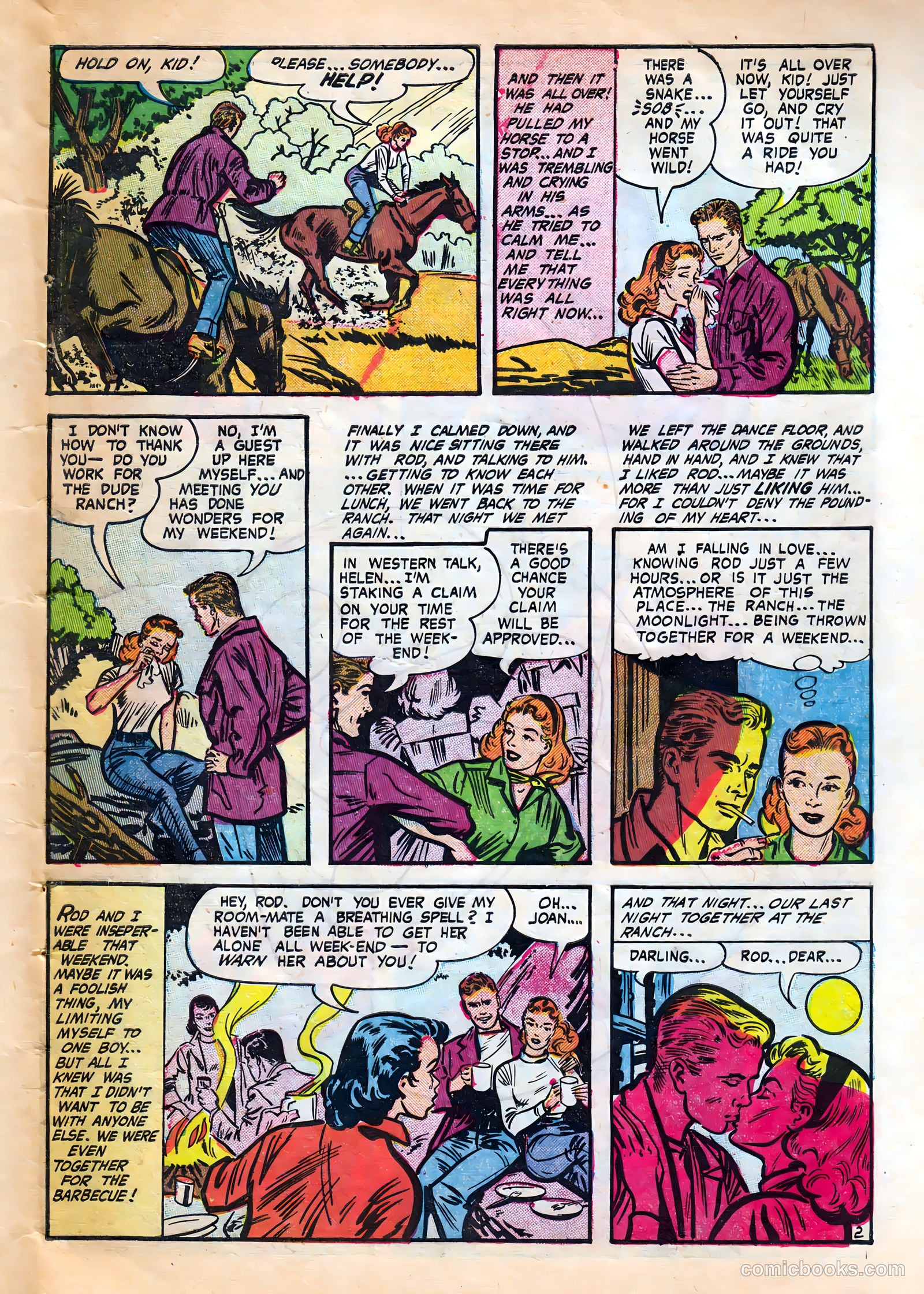 Dream Book of Romance #8 (1954) — page 27 of 36