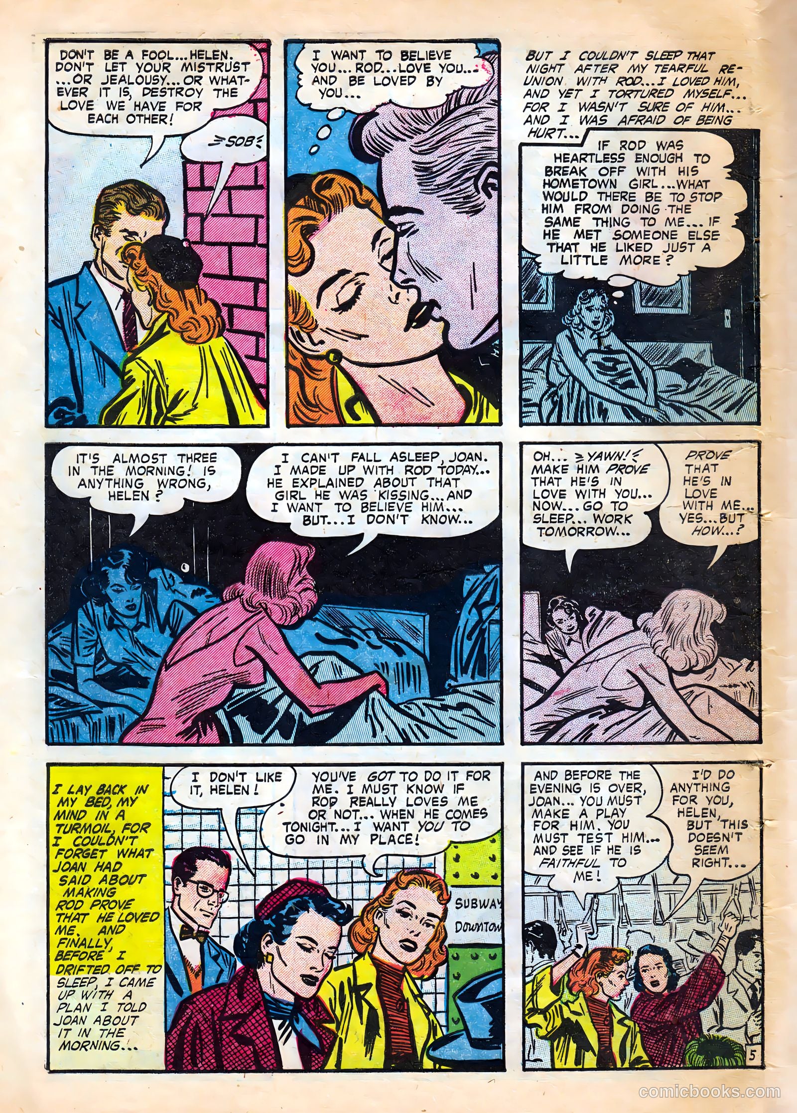 Dream Book of Romance #8 (1954) — page 30 of 36