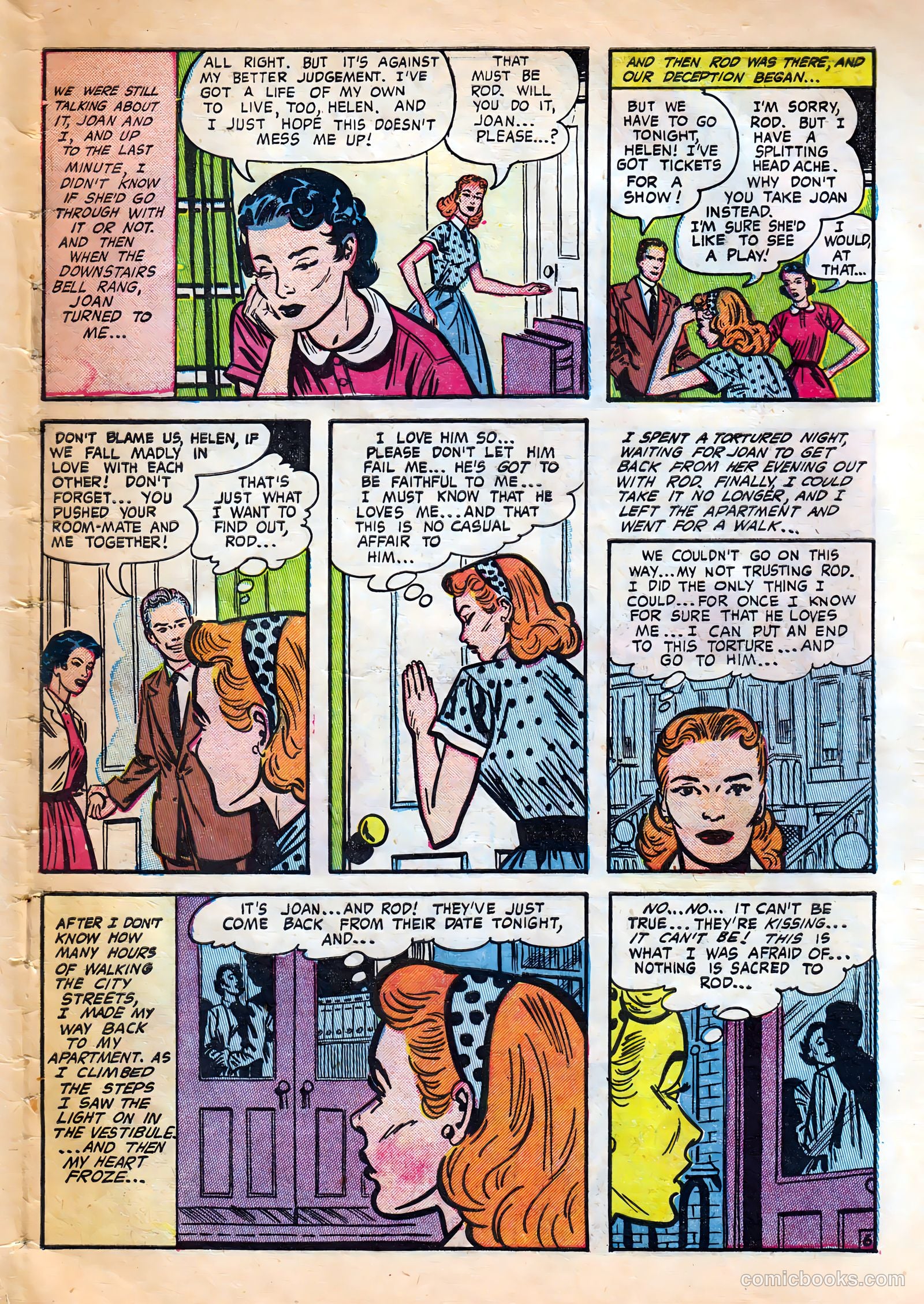 Dream Book of Romance #8 (1954) — page 31 of 36