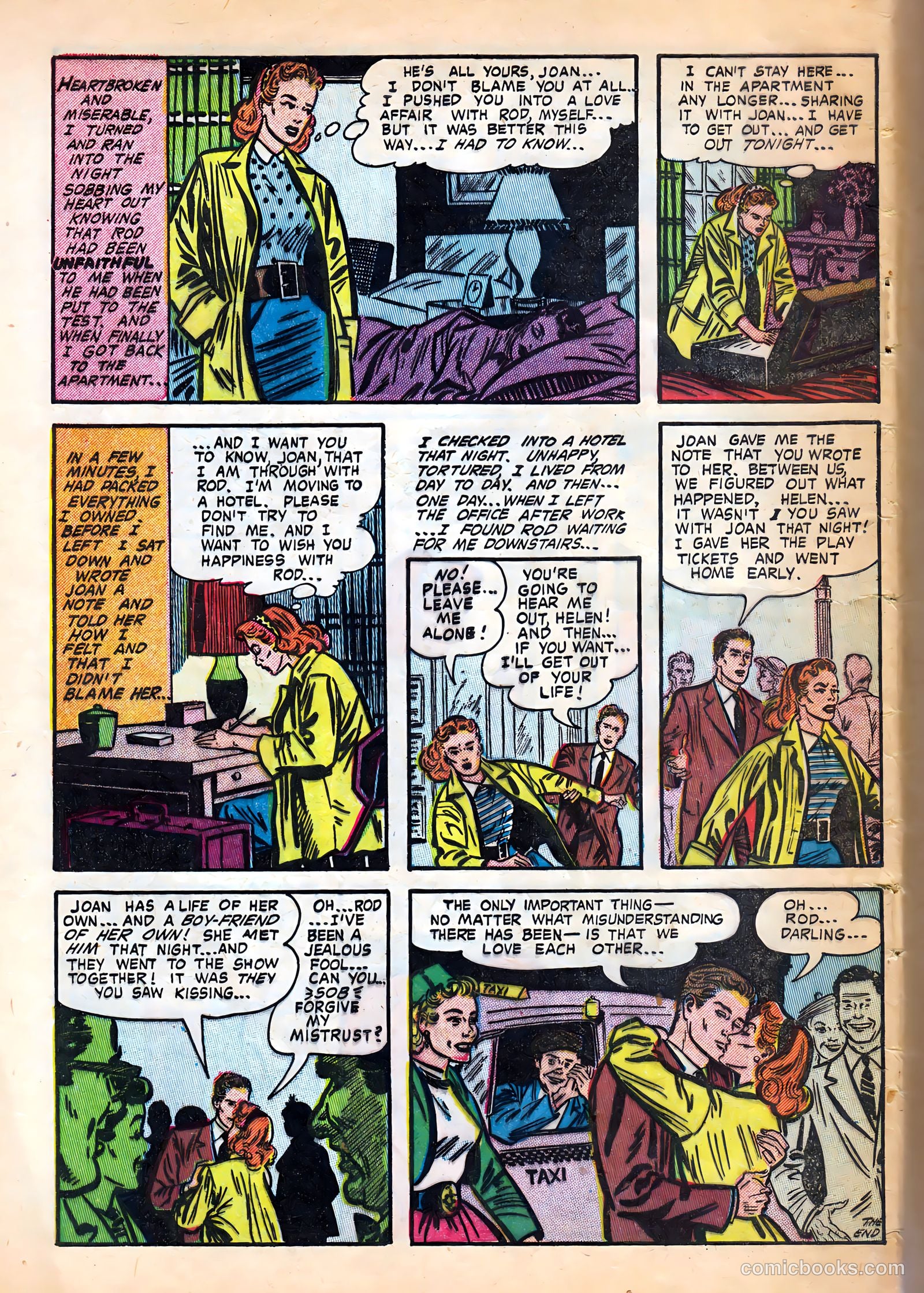Dream Book of Romance #8 (1954) — page 32 of 36