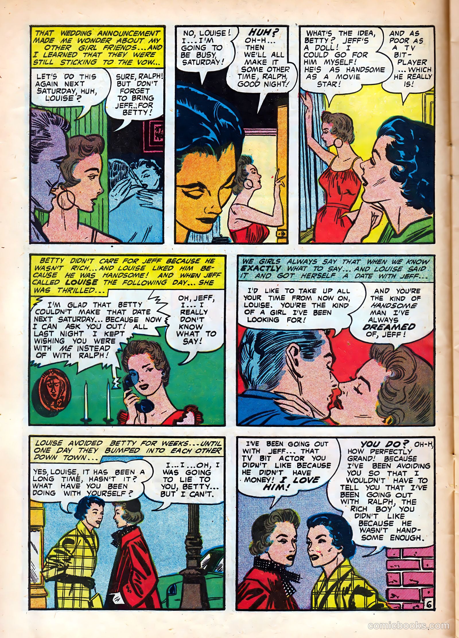 Dream of Love #1 (1958) — page 8 of 36
