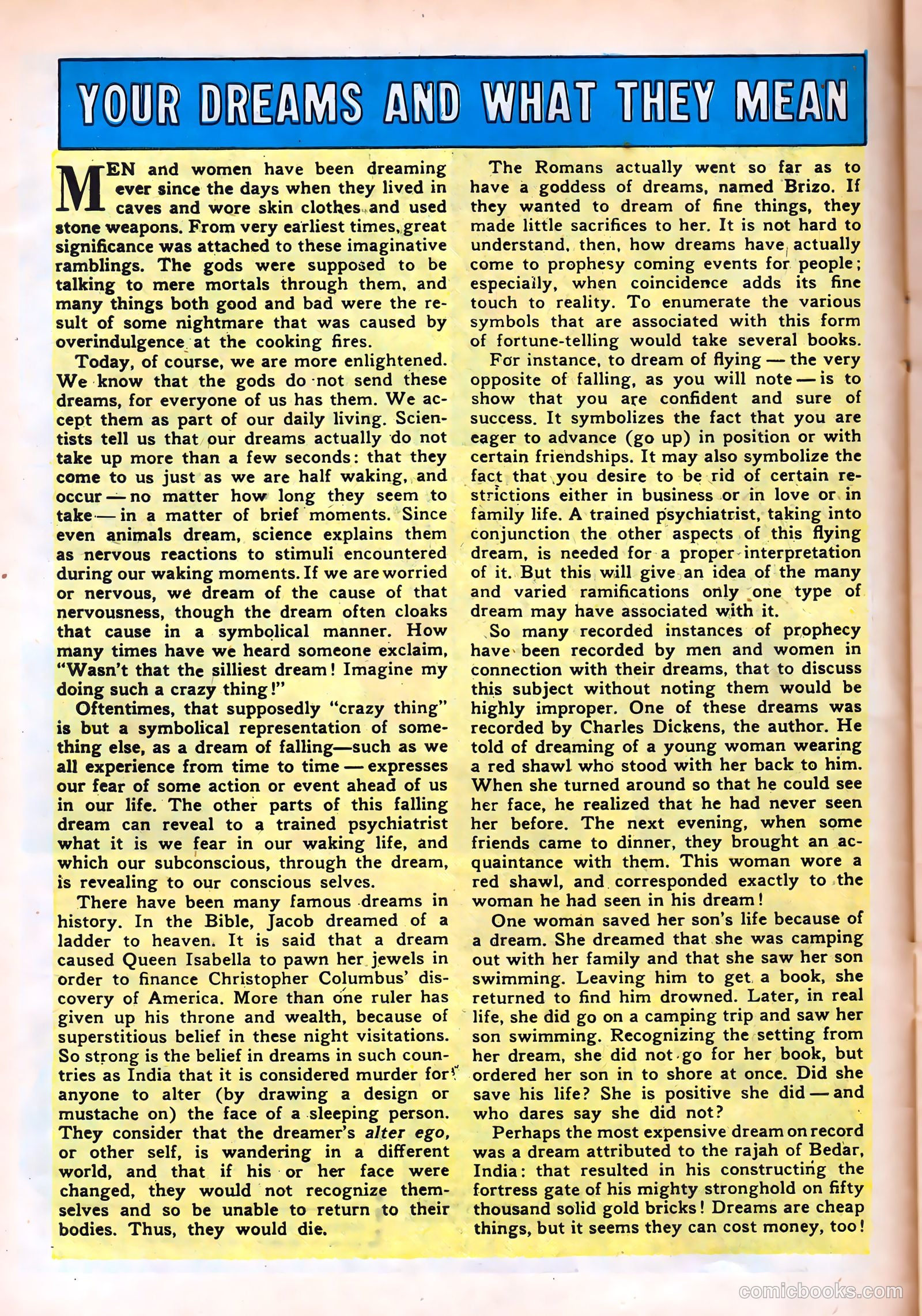 Dream of Love #1 (1958) — page 10 of 36