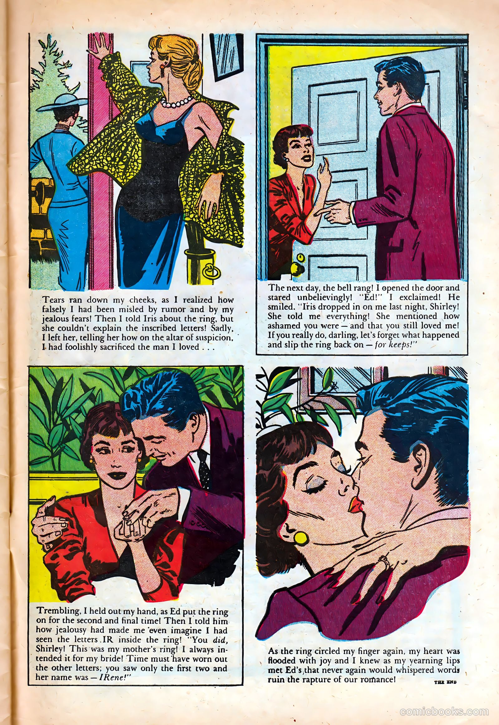 Dream of Love #1 (1958) — page 33 of 36