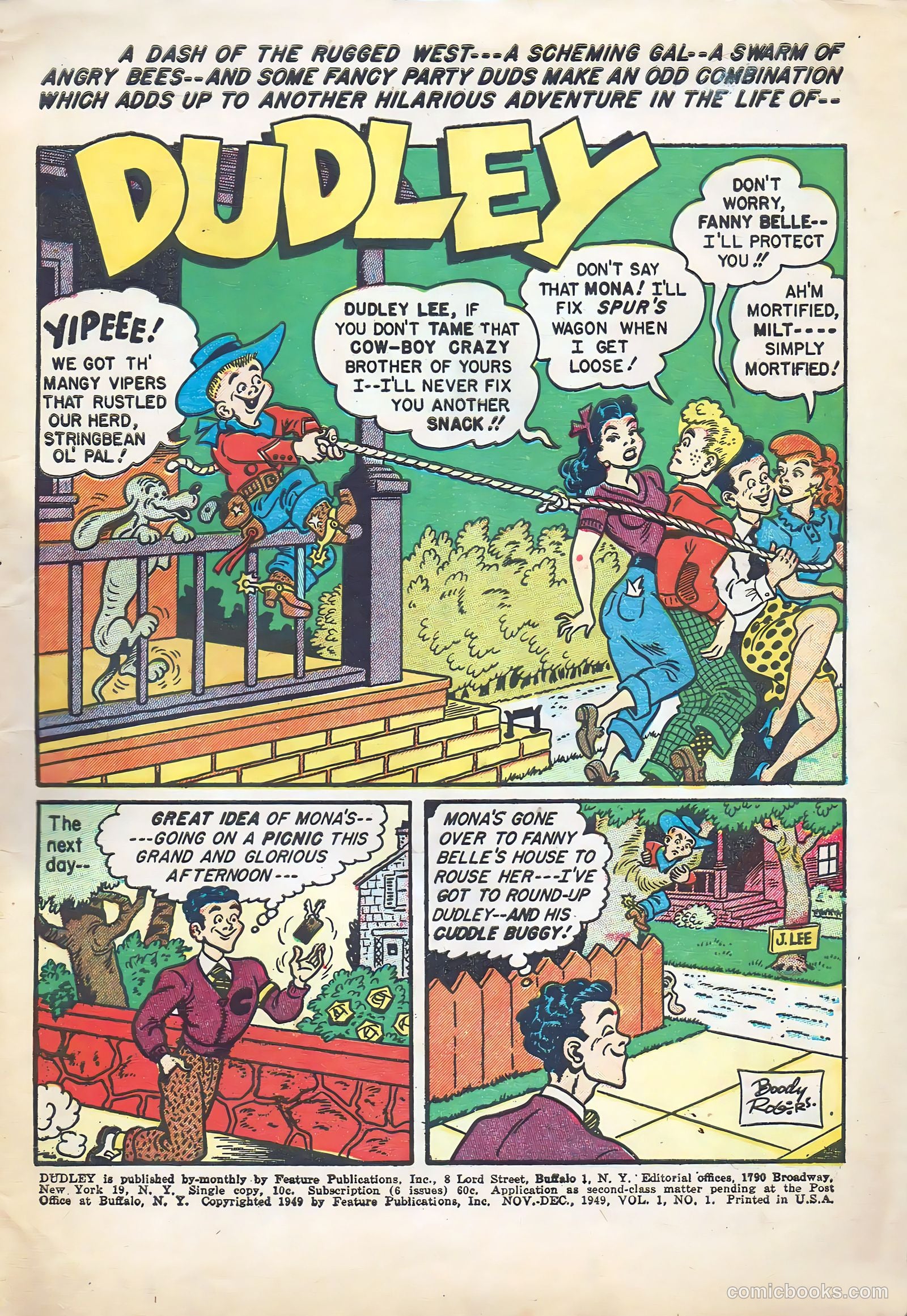 Dudley Do-Right #1 (1970) — page 3 of 52