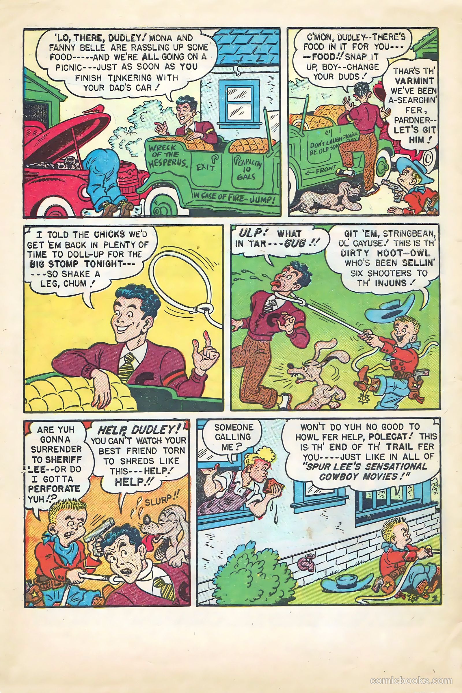 Dudley Do-Right #1 (1970) — page 4 of 52