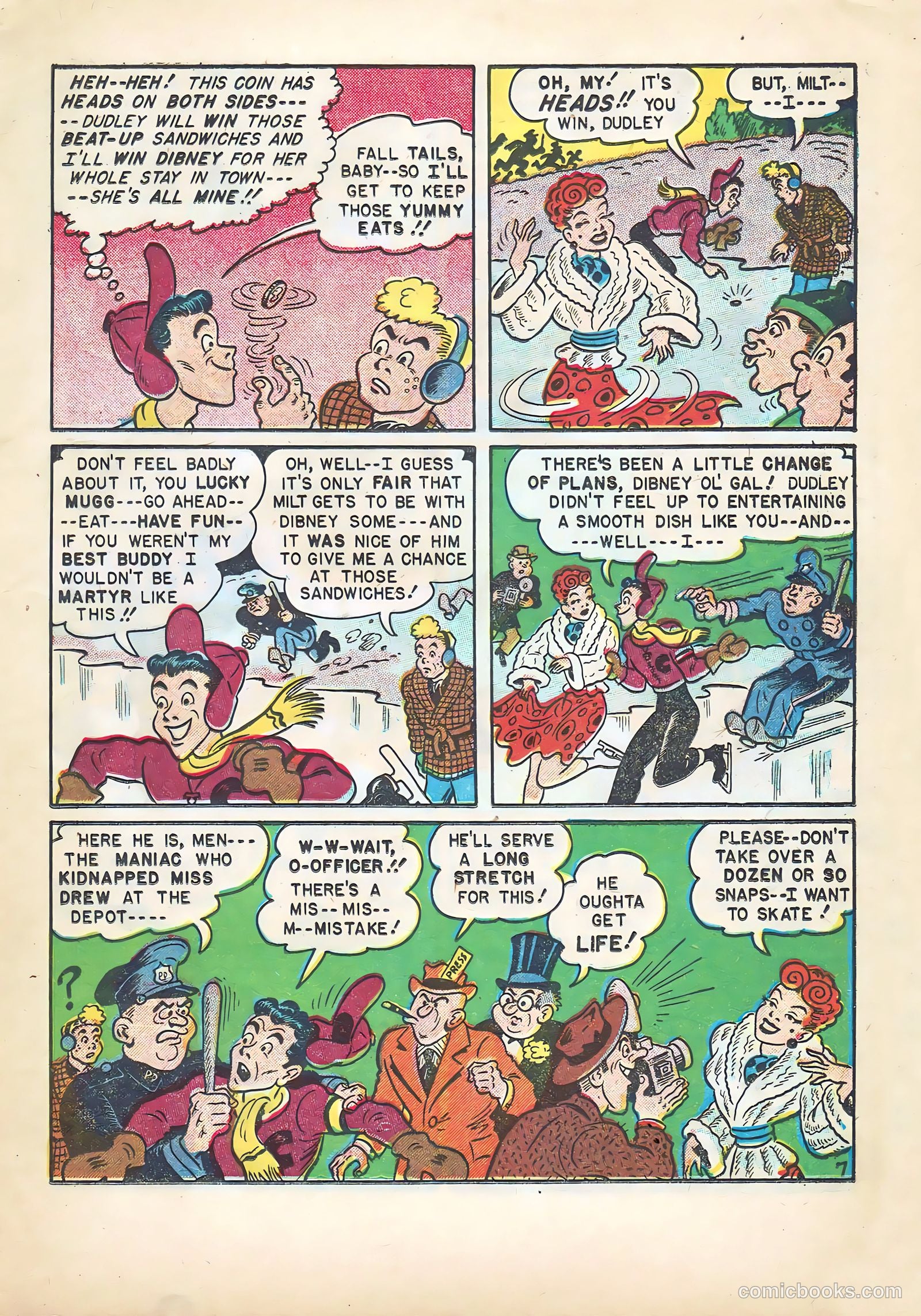 Dudley Do-Right #1 (1970) — page 19 of 52